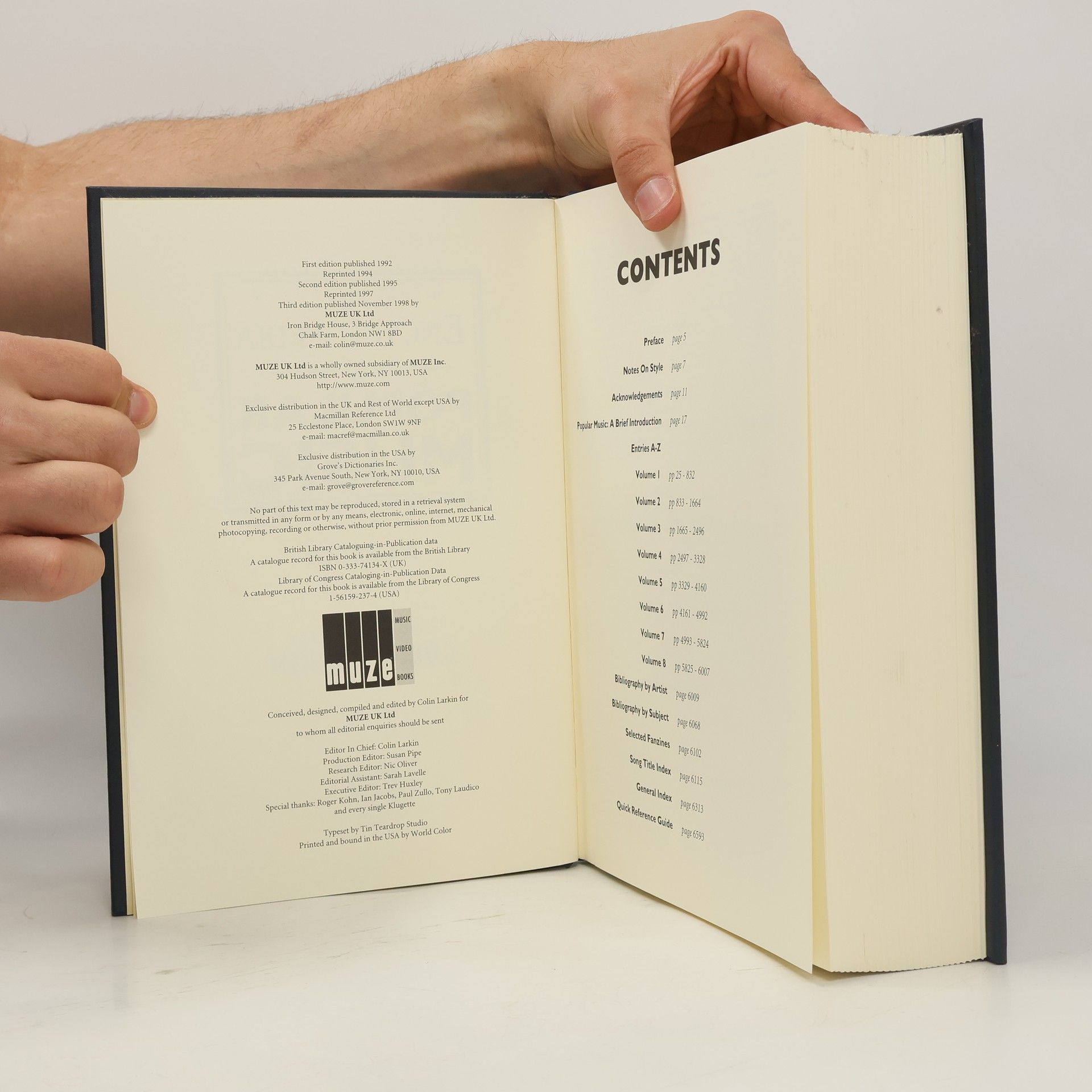 Colin Larkin The Encyclopedia of Popular Music