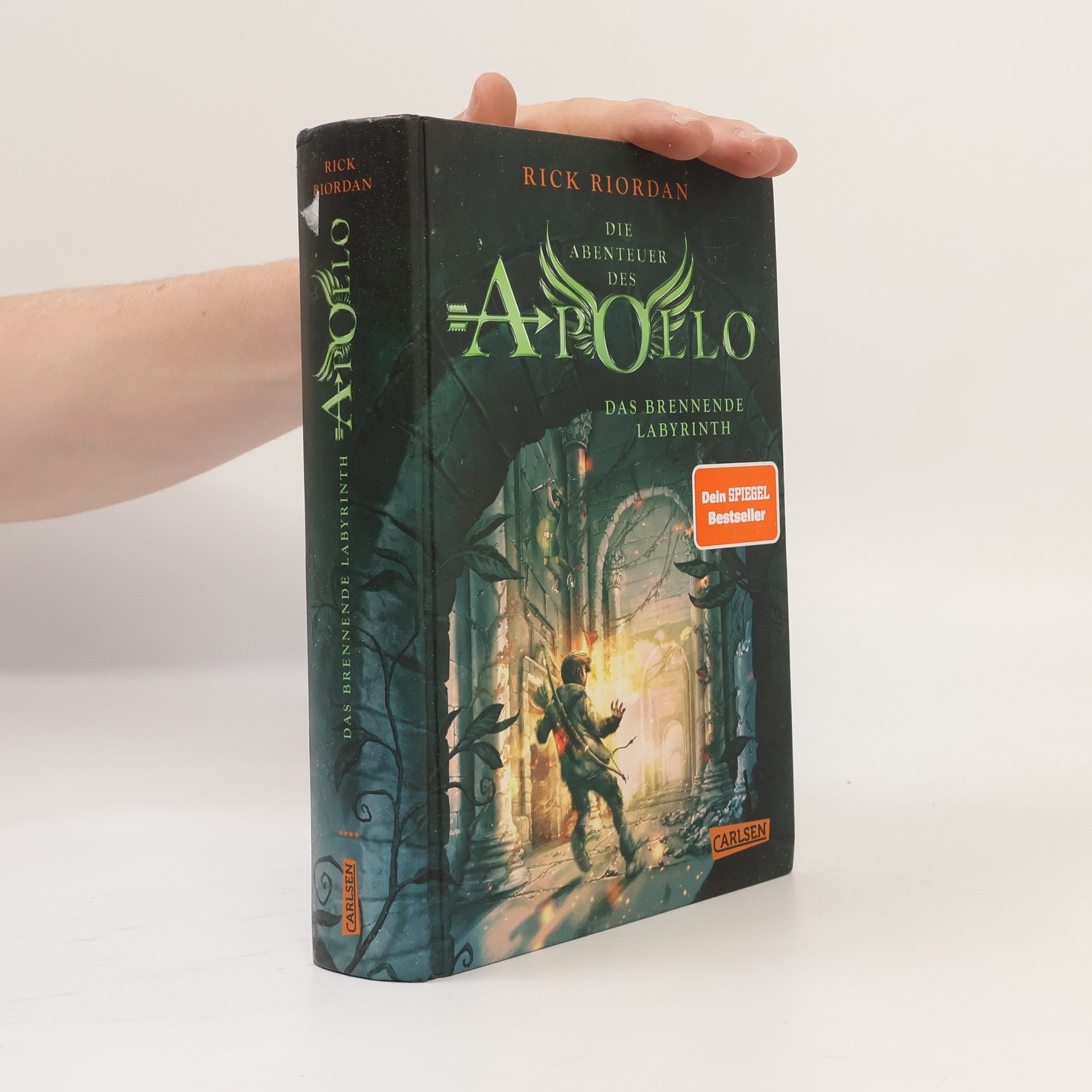 Rick Riordan Das brennende Labyrinth