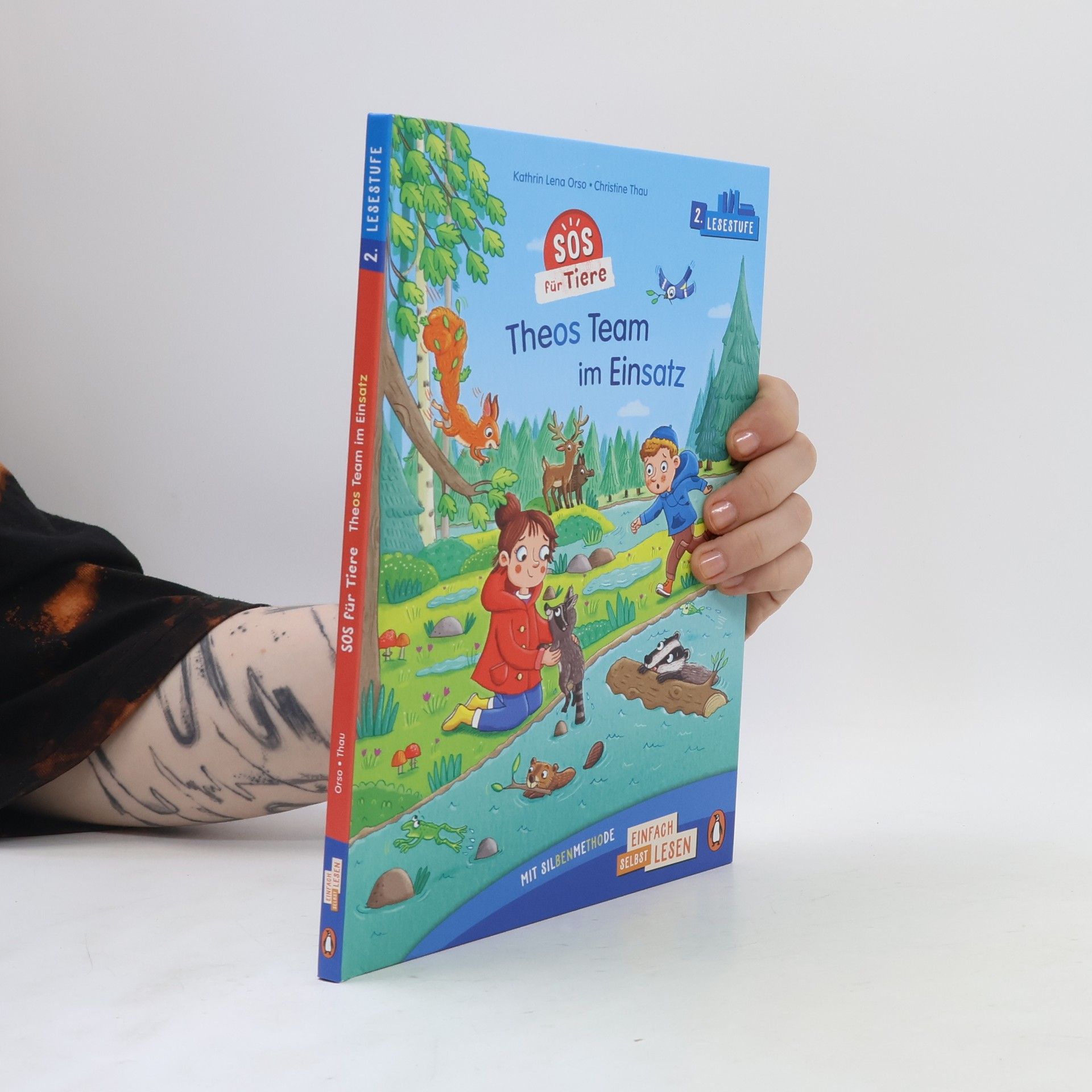 Kathrin-Lena Orso Penguin JUNIOR - Einfach selbst lesen: SOS für Tiere - Theos Team im Einsatz (Lesestufe 2)