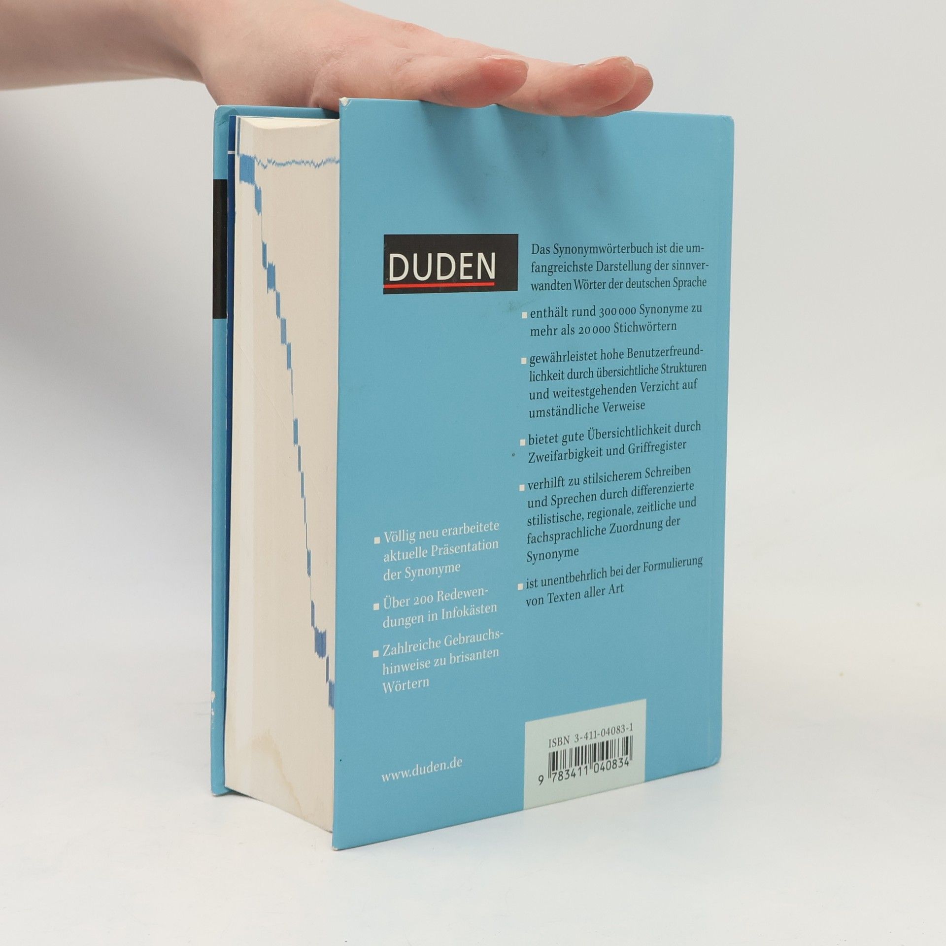 AA.VV. Duden : das Synonymwörterbuch : ein Wörterbuch sinnverwandter Wörter