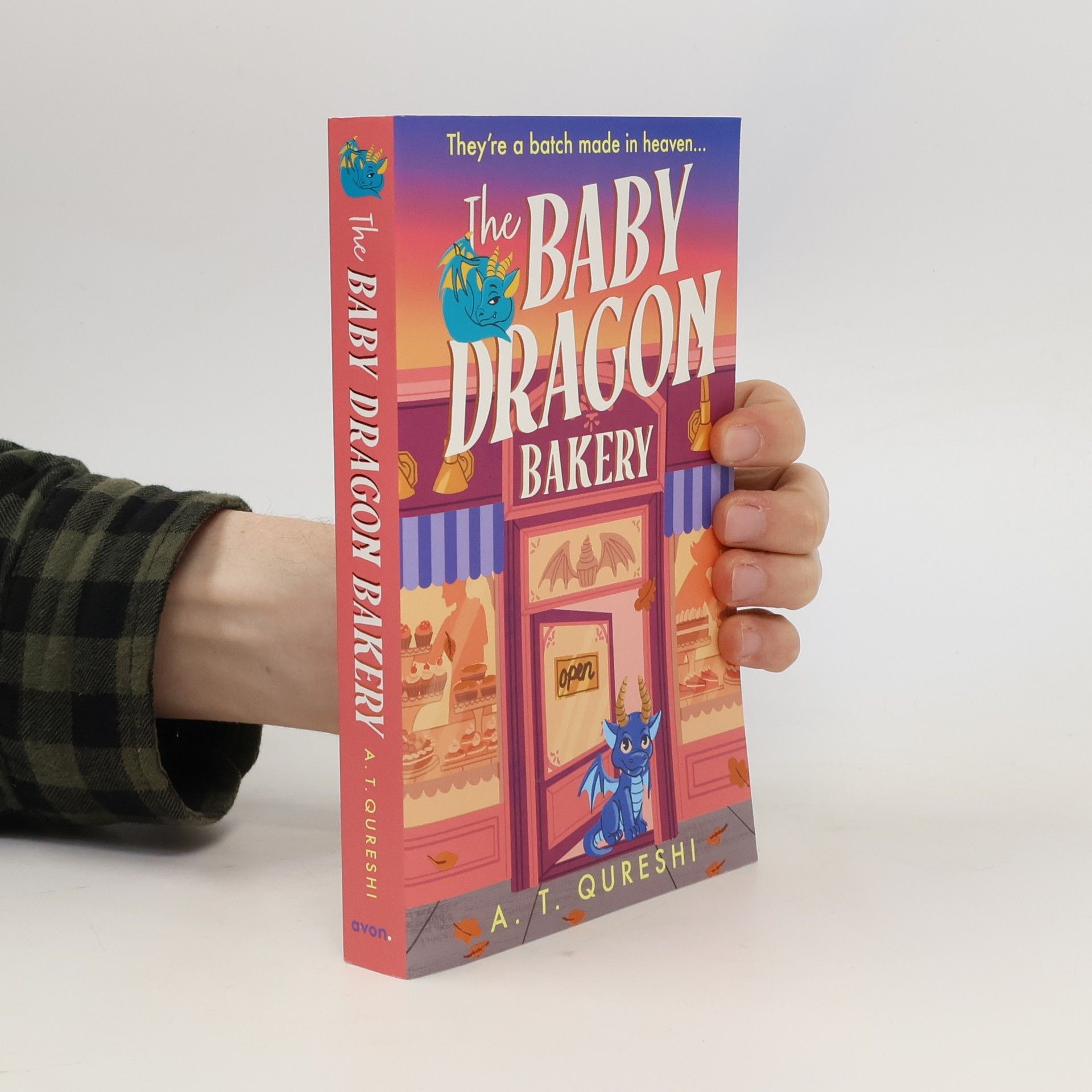 A. T. Qureshi The Baby Dragon Bakery: THE coziest friends-to-lovers fantasy romance of 2025