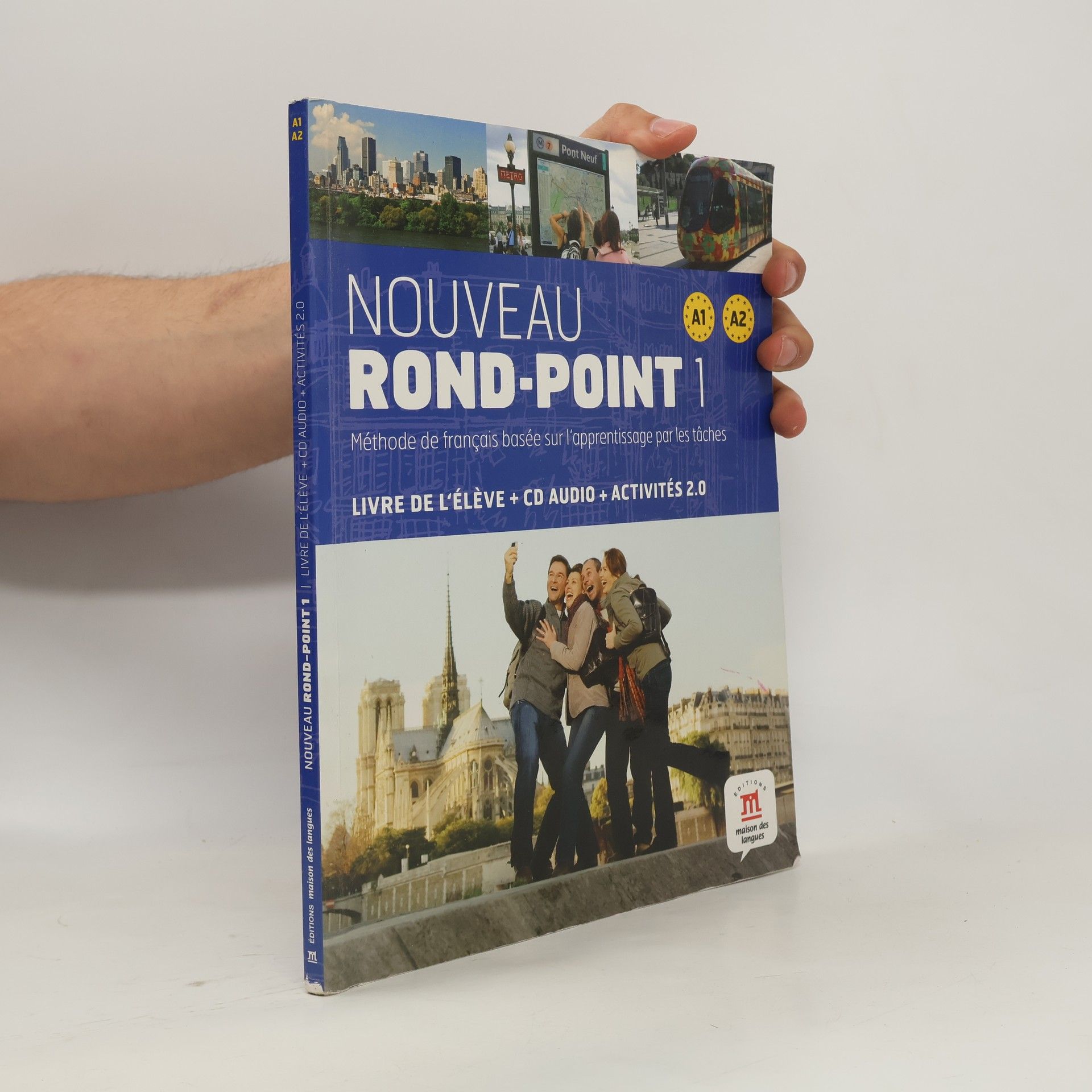 Kolektiv autorů Nouveau Rond-Point A1-A2 – Livre de léleve