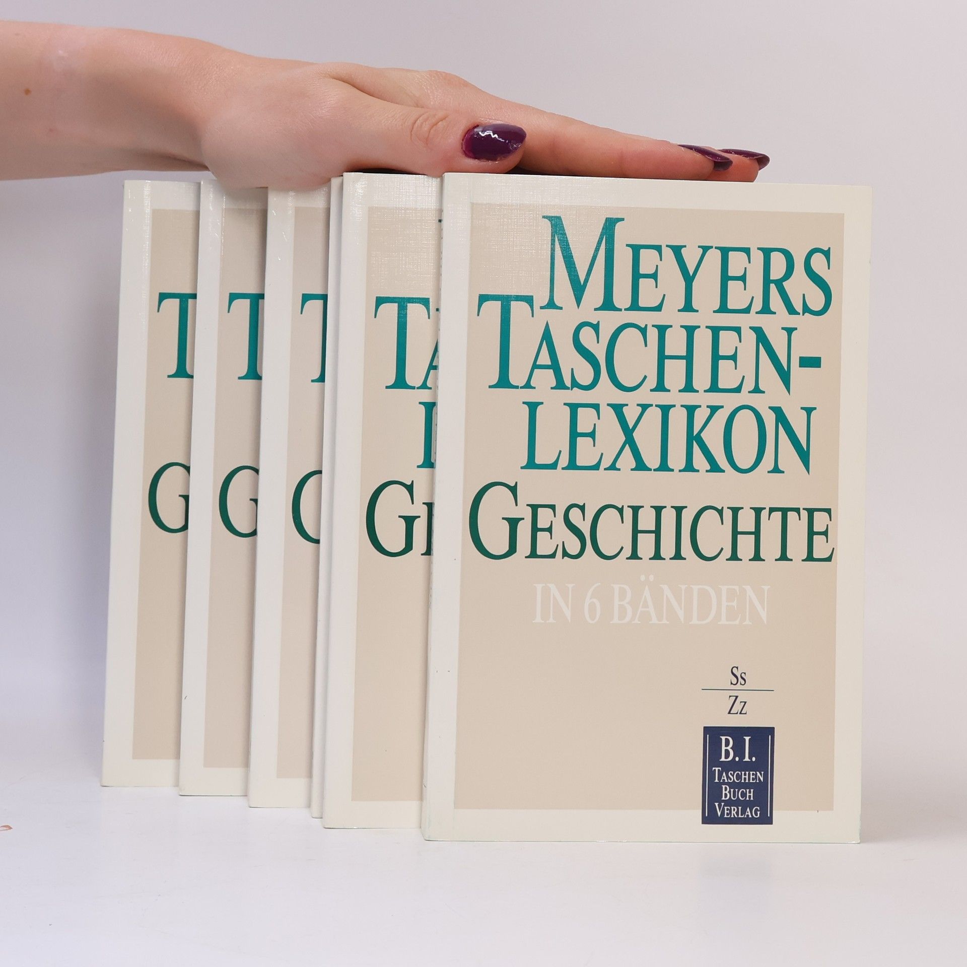Werner Digel Meyers Taschenlexikon Geschichte in 6 Bänden