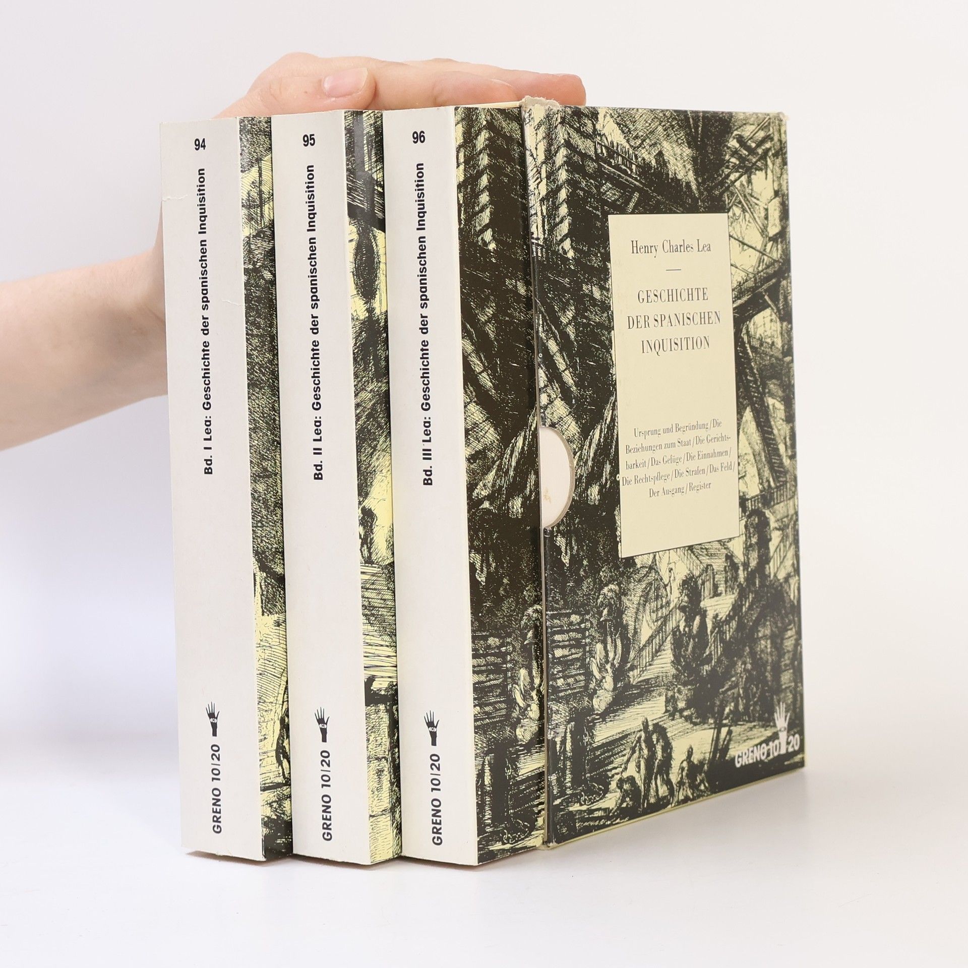 Henry Charles Lea Geschichte der spanischen Inquisition 1-3