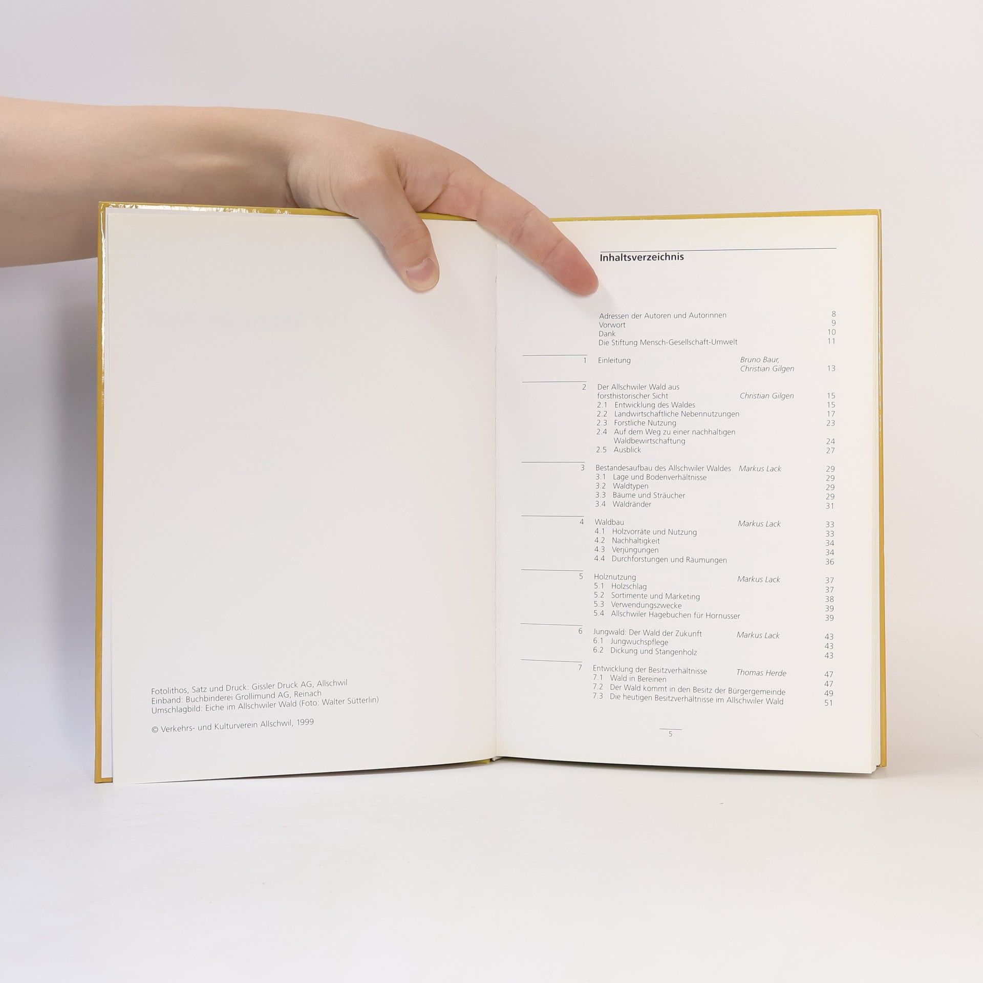 Various authors Der Allschwiler Wald