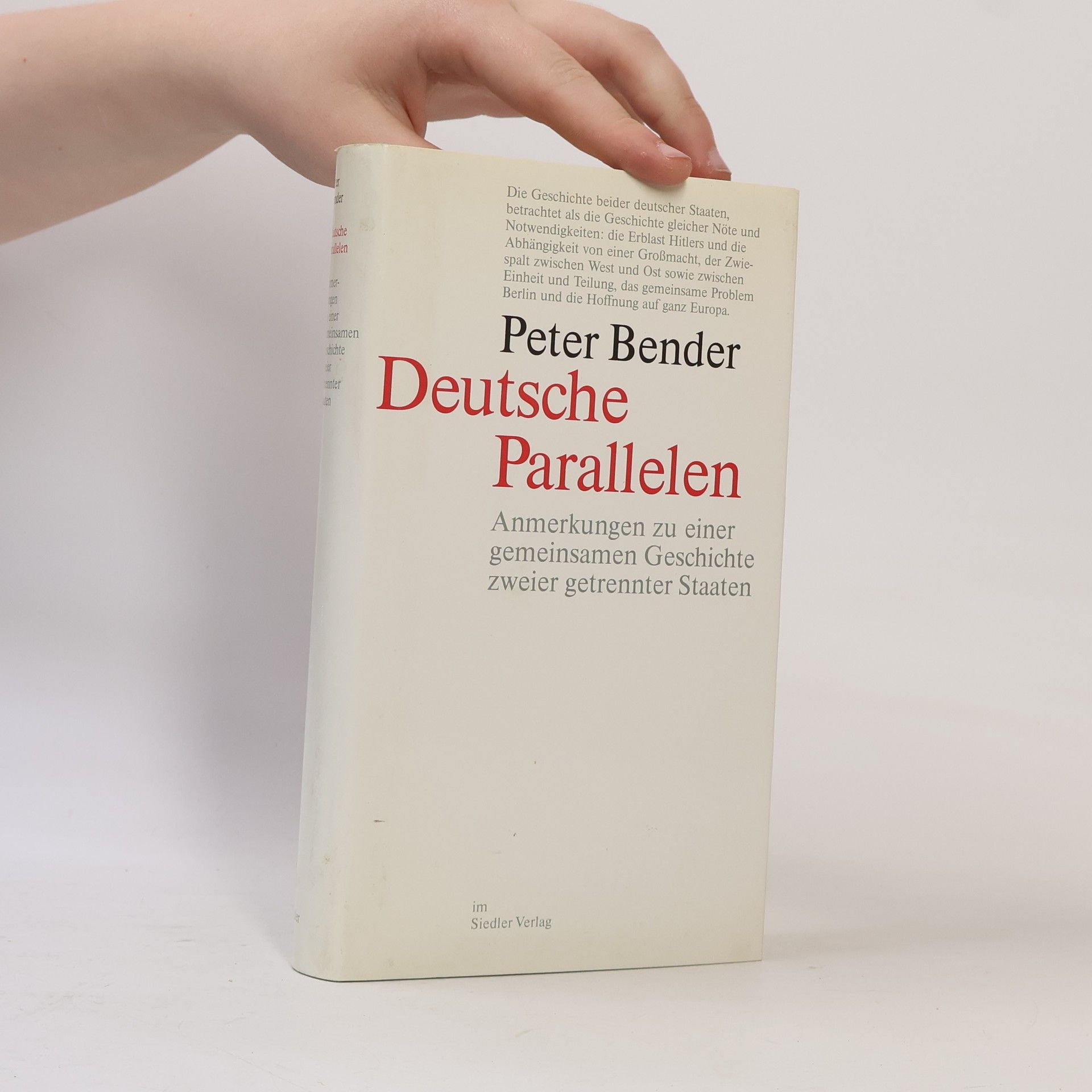 Peter Bender Deutsche Parallelen