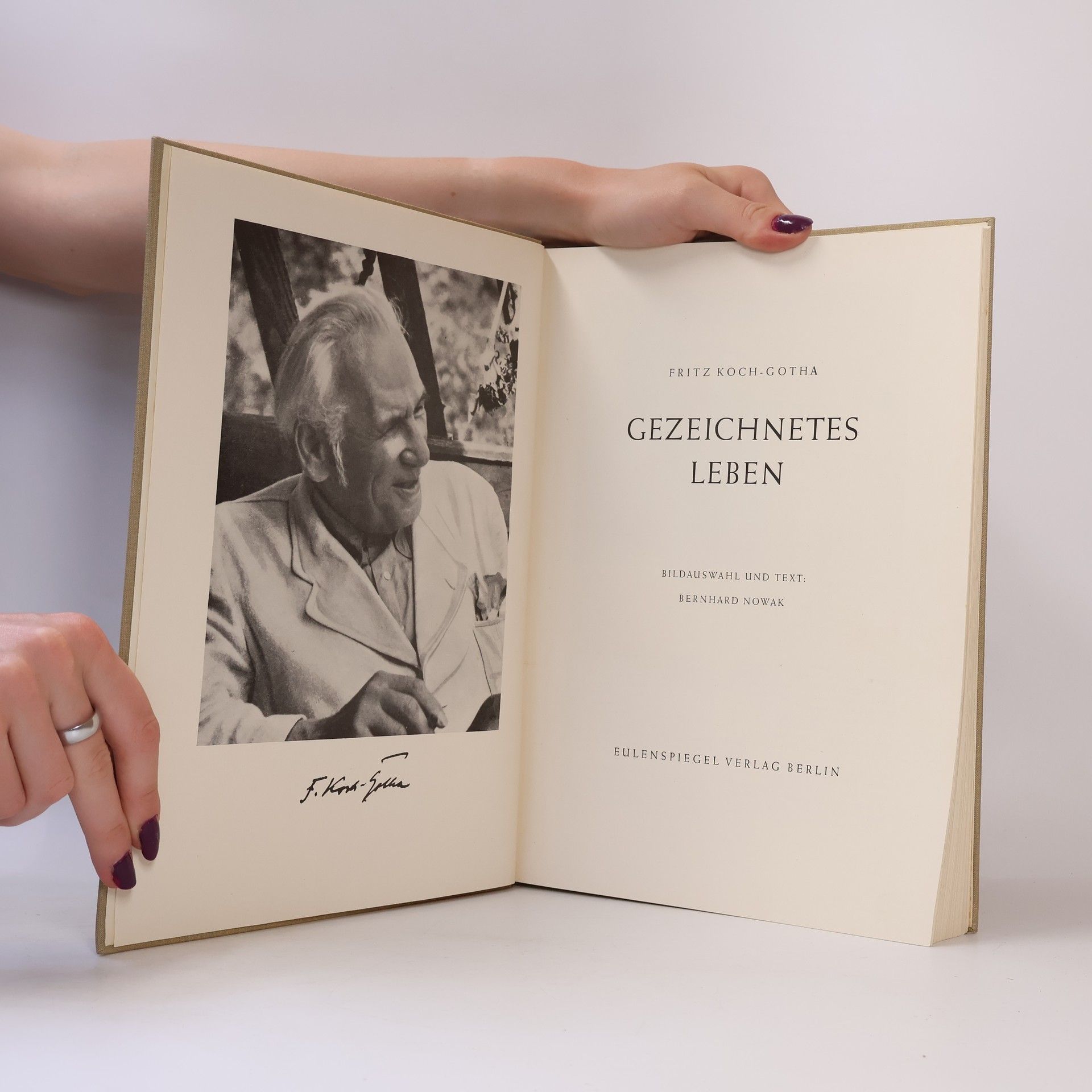 Fritz Koch-Gotha Gezeichnetes Leben