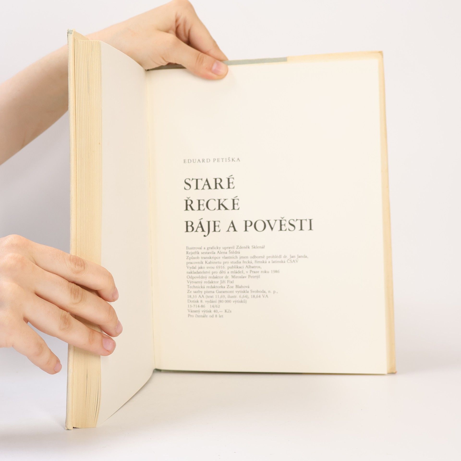 Eduard Petiška Staré řecké báje a pověsti