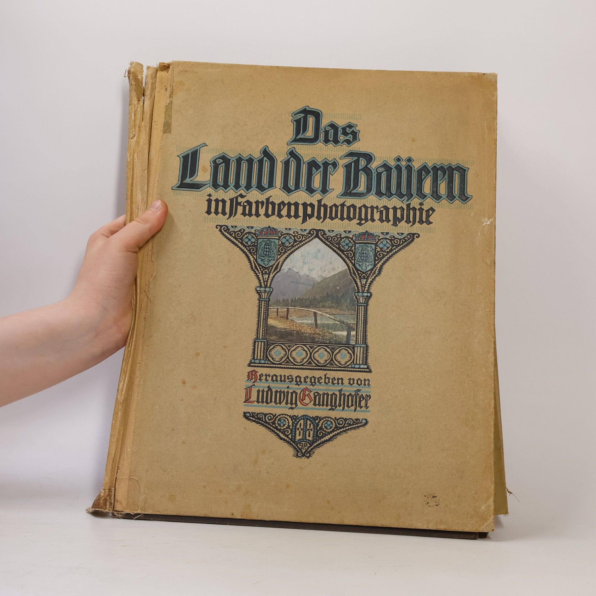 Ludwig Sanghofer Das Land der Baÿern in Farbenphotographie