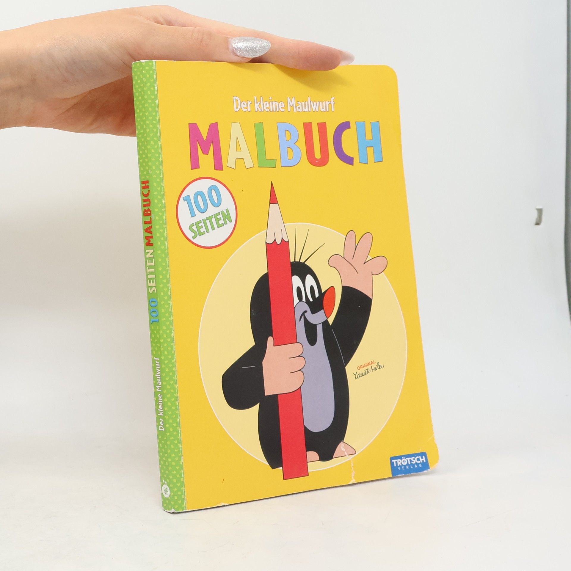 Zdeněk Miler Der kleine Maulwurf Malbuch