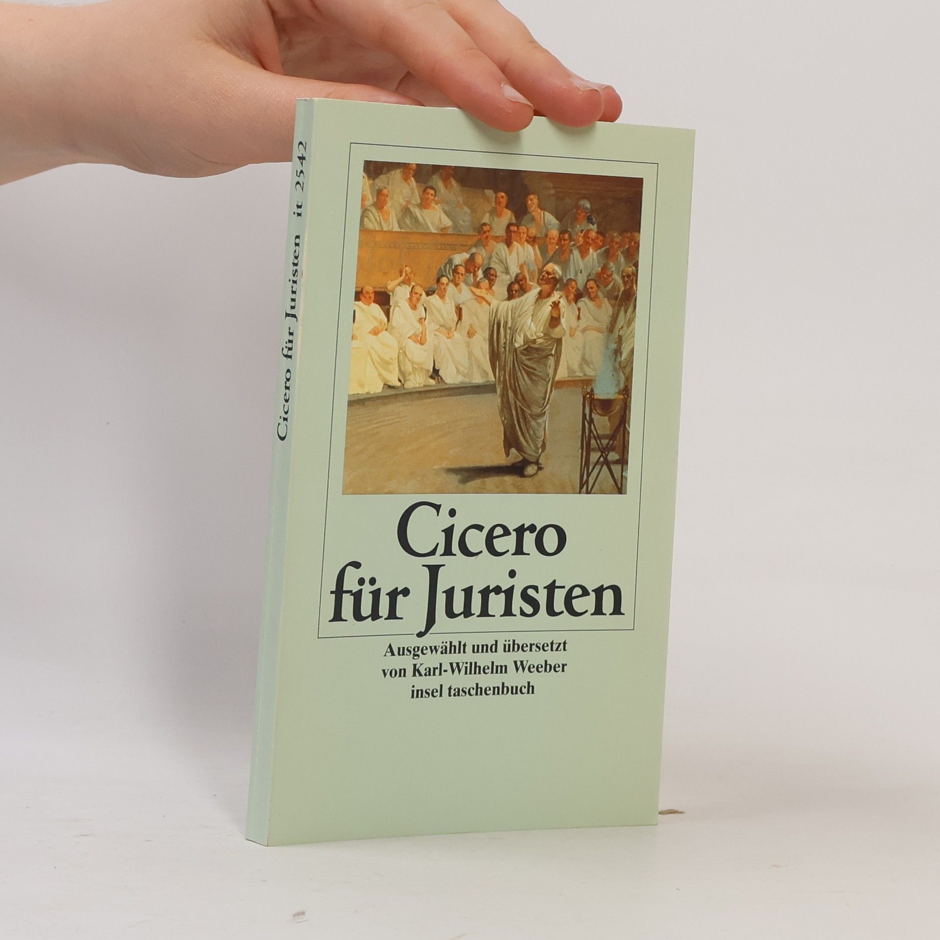 Karl-Wilhelm Weeber Insel Taschenbuch: Cicero für Juristen