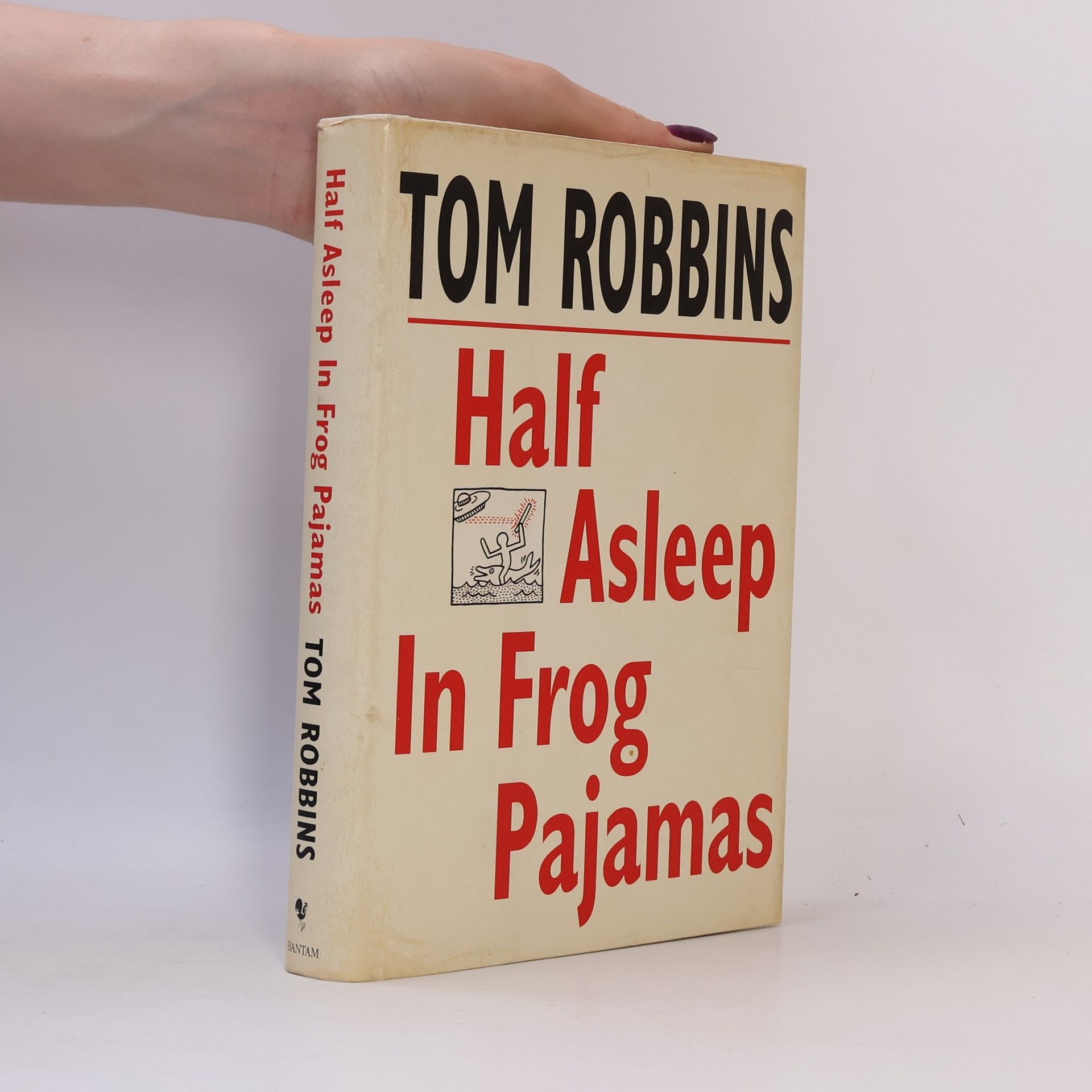 Tom Robbins Half Asleep in Frog Pajamas