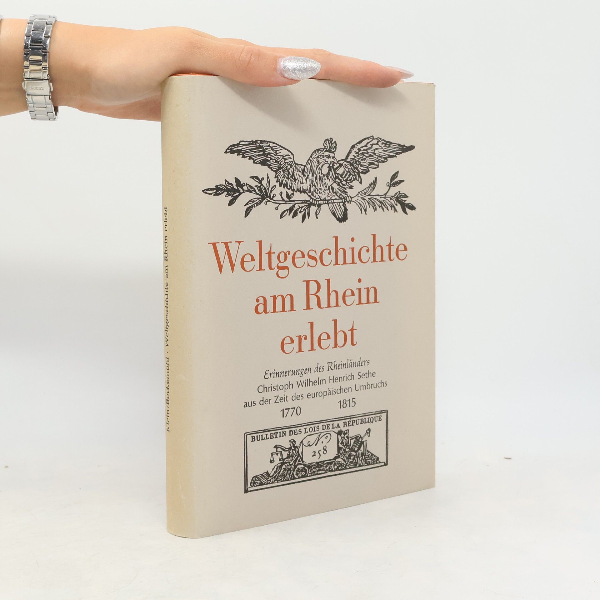 Christoph Wilhelm Heinrich Sethe Weltgeschichte am Rhein erlebt