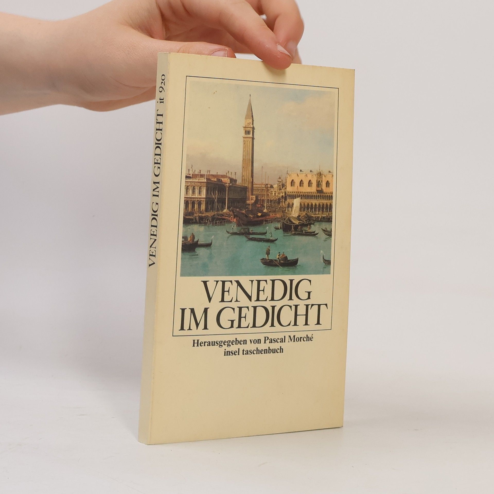 Pascal Morché Insel Taschenbuch - 920: Venedig im Gedicht