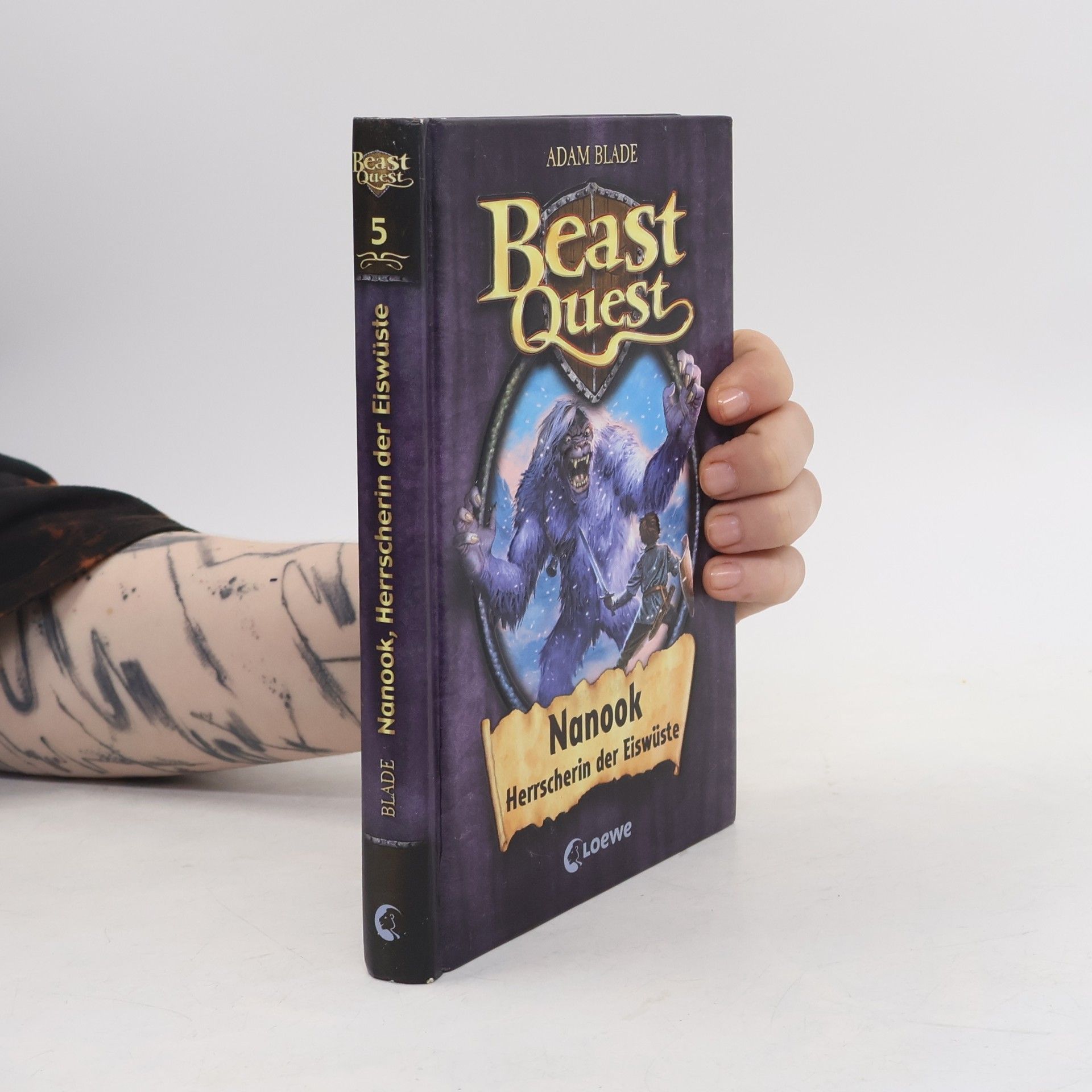 Adam Blade Beast Quest 5. Nanook, Herrscherin der Eiswüste