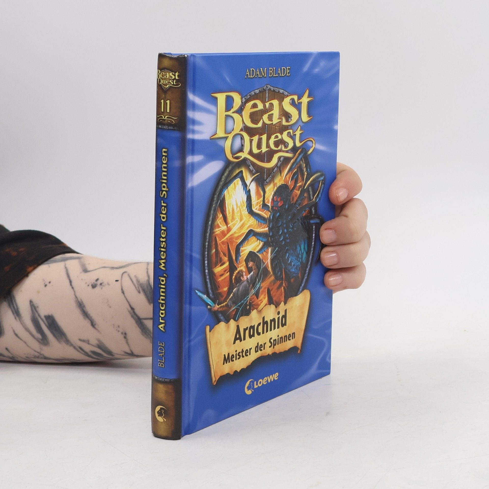 Adam Blade Beast Quest 11. Arachnid, Meister der Spinnen