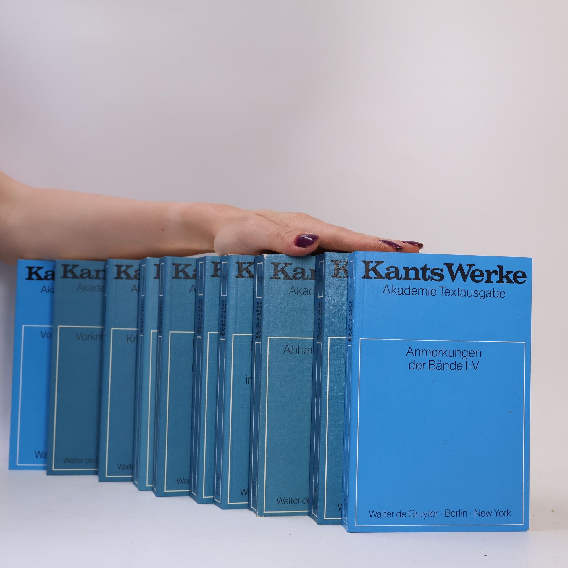 Immanuel Kant Immanuel Kants Werke 1-10