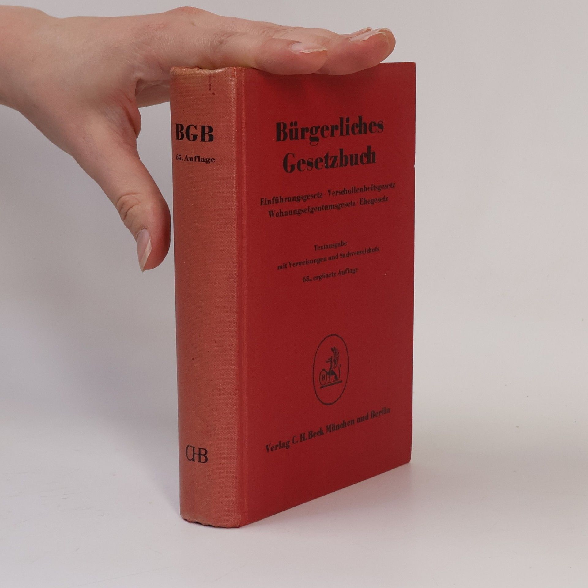 Collectif d'auteurs Bürgerliches Gesetzbuch
