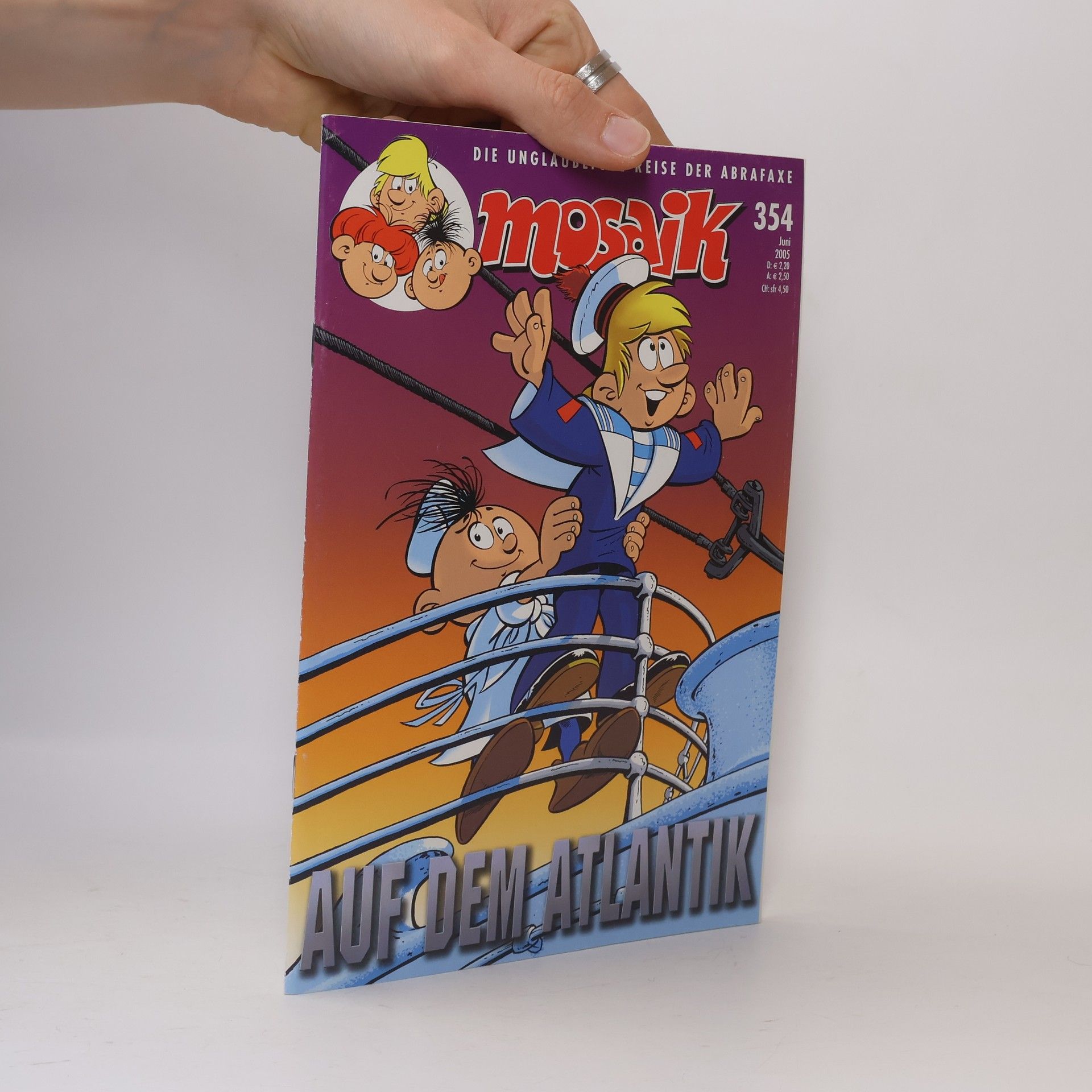 Autorenkollektiv Mosaik 354. Auf dem Atlantik