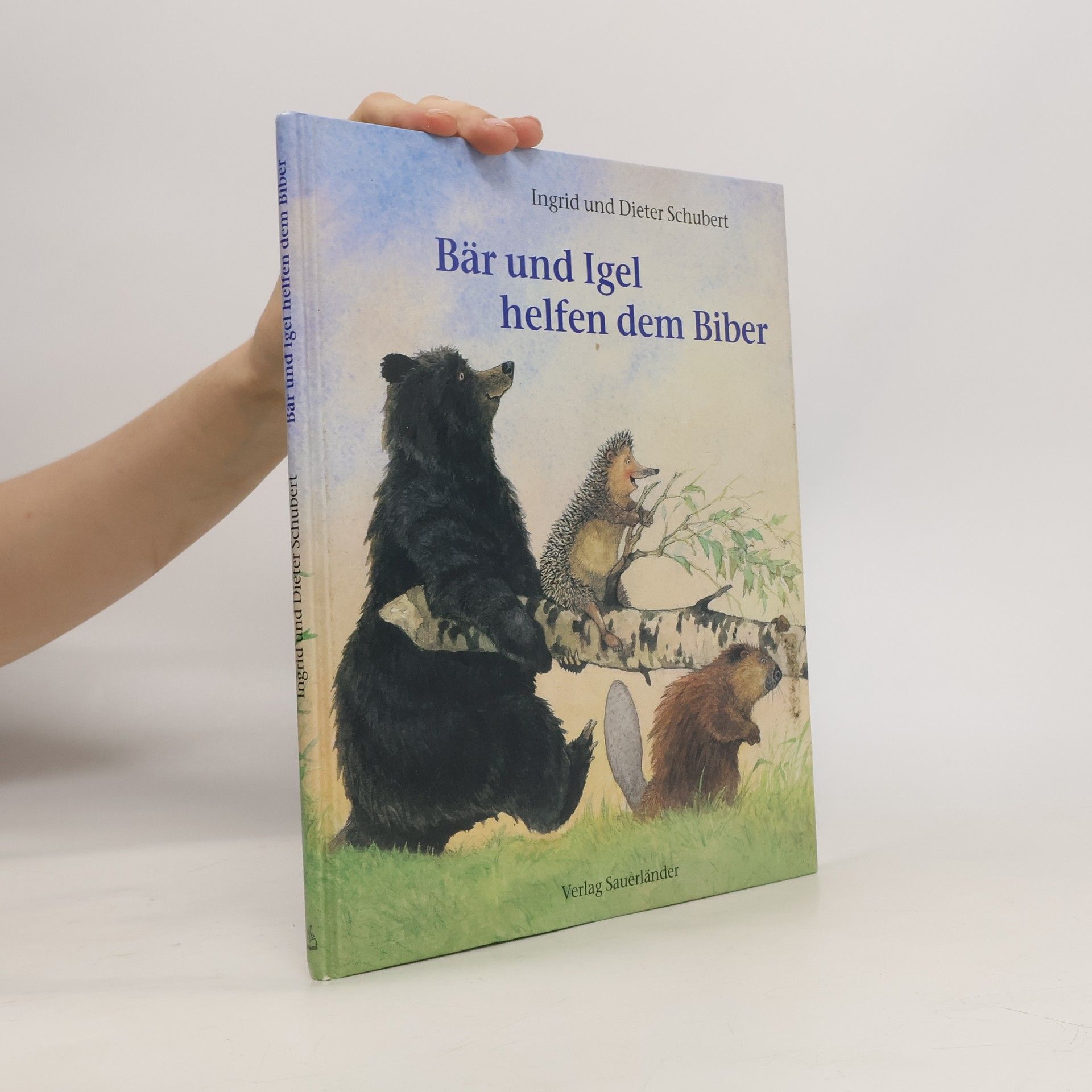 Bär und Igel helfen dem Biber