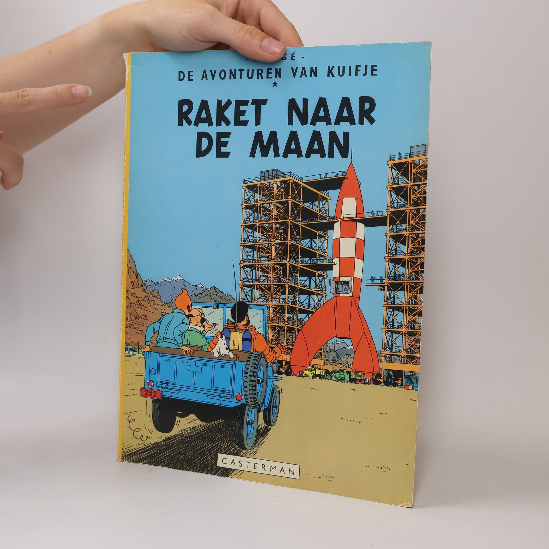 Hergé De Avonturen van Kuifje: Raket naar de maan