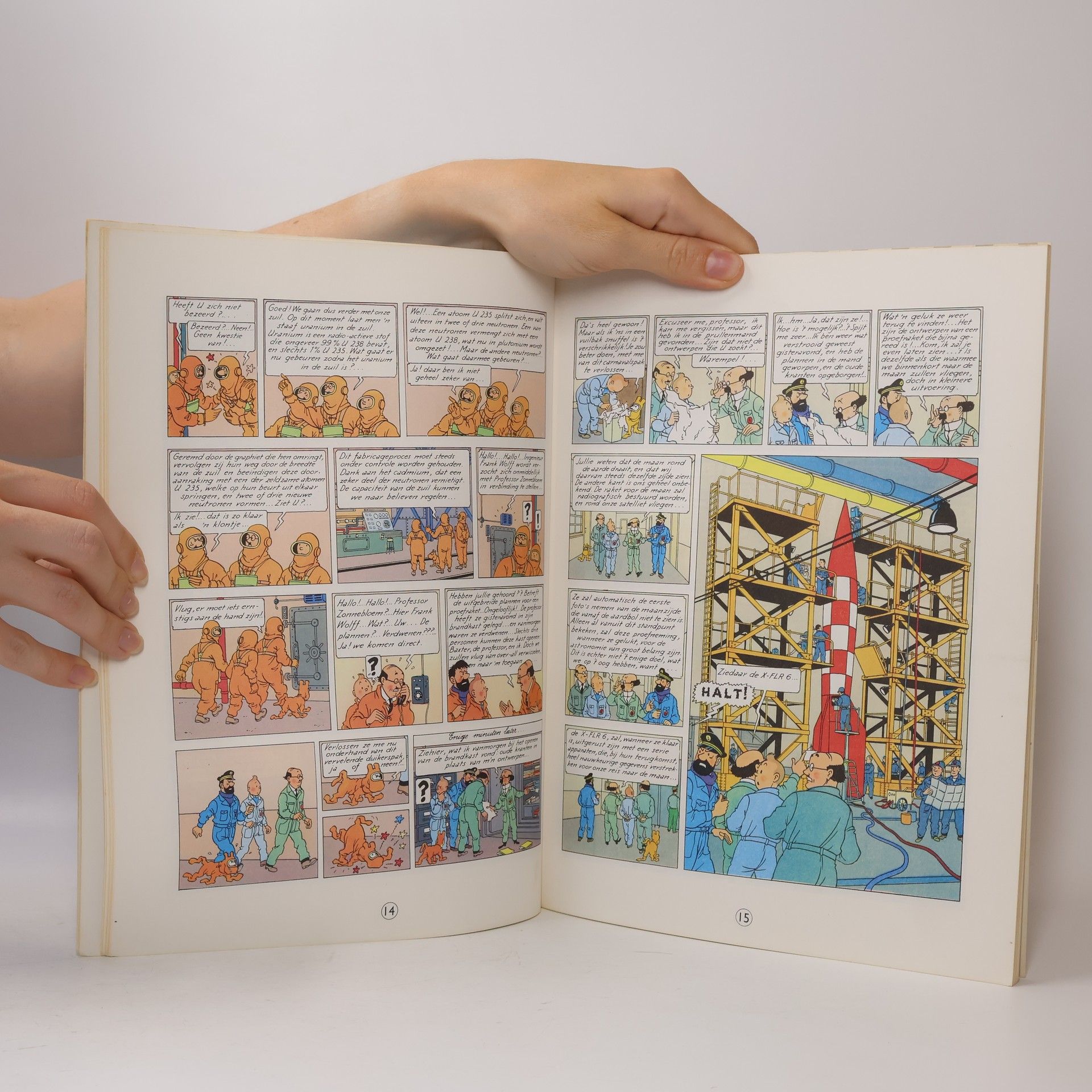 Hergé De Avonturen van Kuifje: Raket naar de maan