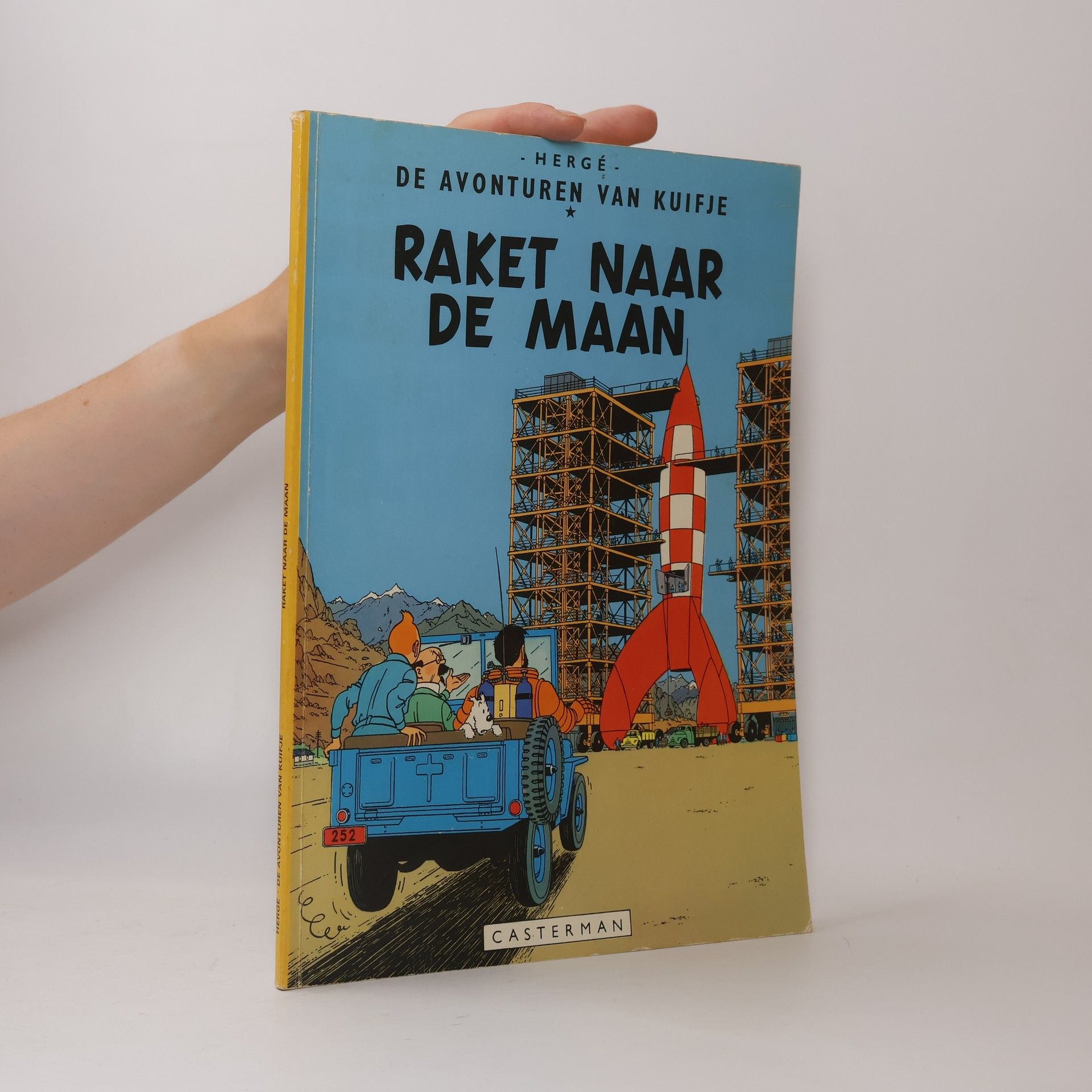 Hergé De Avonturen van Kuifje: Raket naar de maan