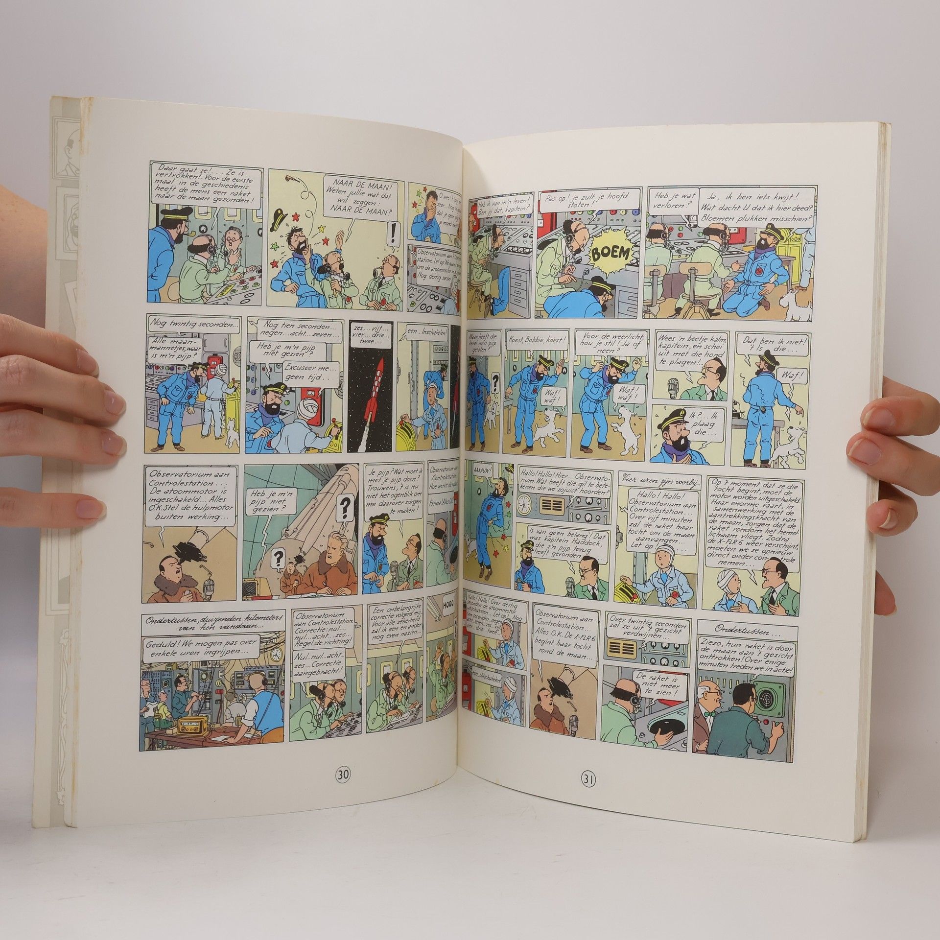 Hergé De Avonturen van Kuifje: Raket naar de maan