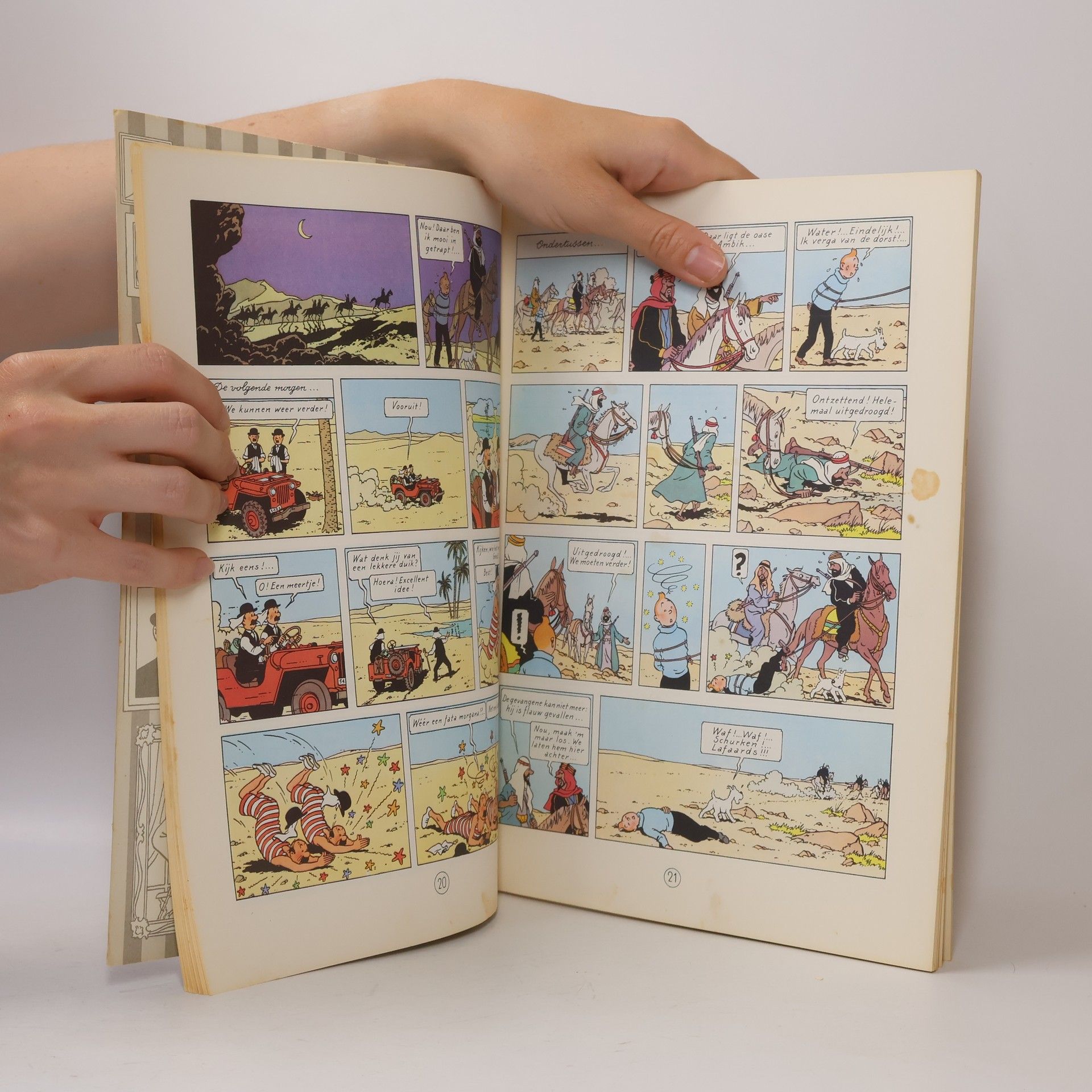 Hergé De Avonturen van Kuifje - 15: Kuifje en het Zwarte Goud