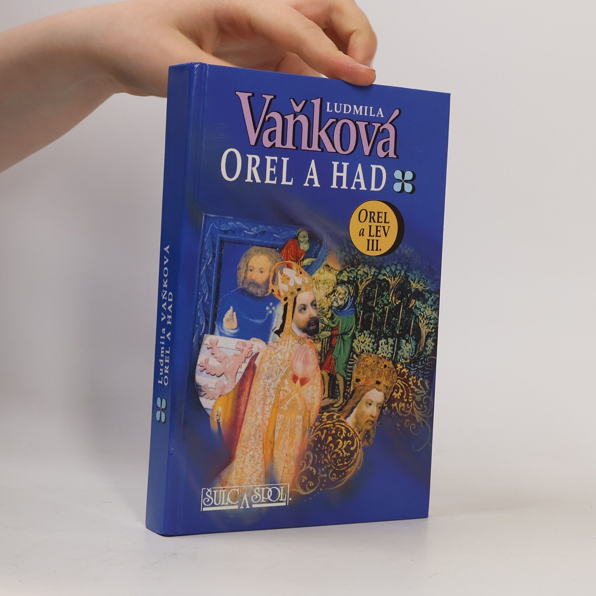 Ludmila Vaňková Orel a lev. III, Orel a had