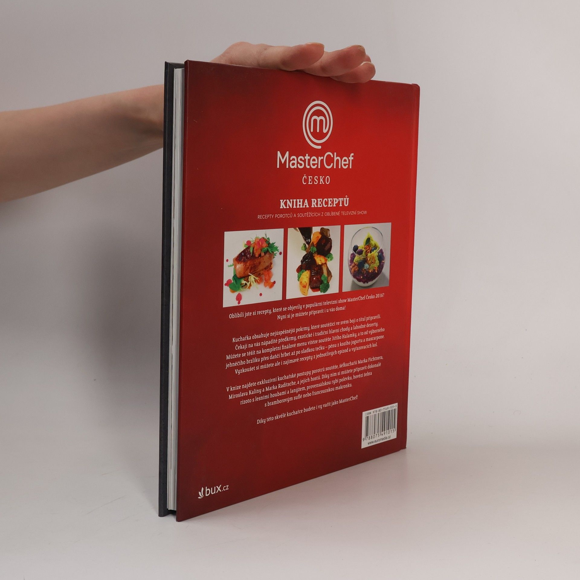 Various authors MasterChef Česko. Kniha receptů
