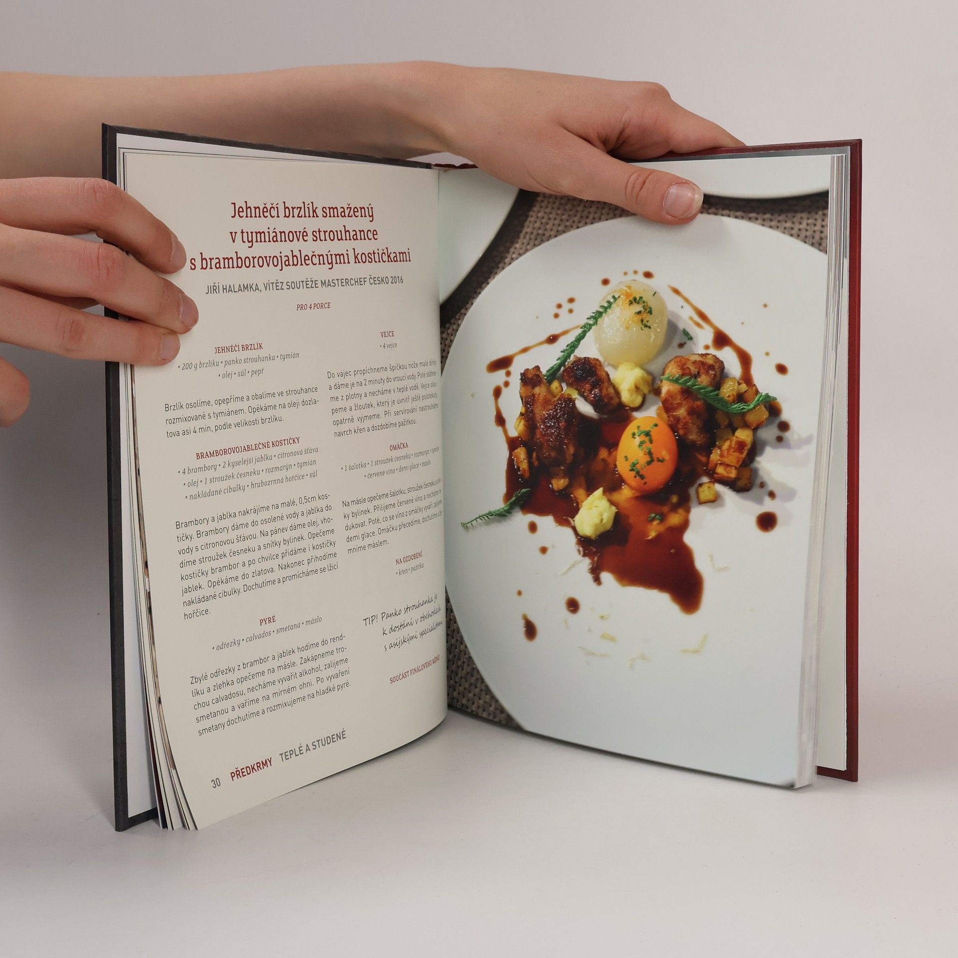 Various authors MasterChef Česko. Kniha receptů