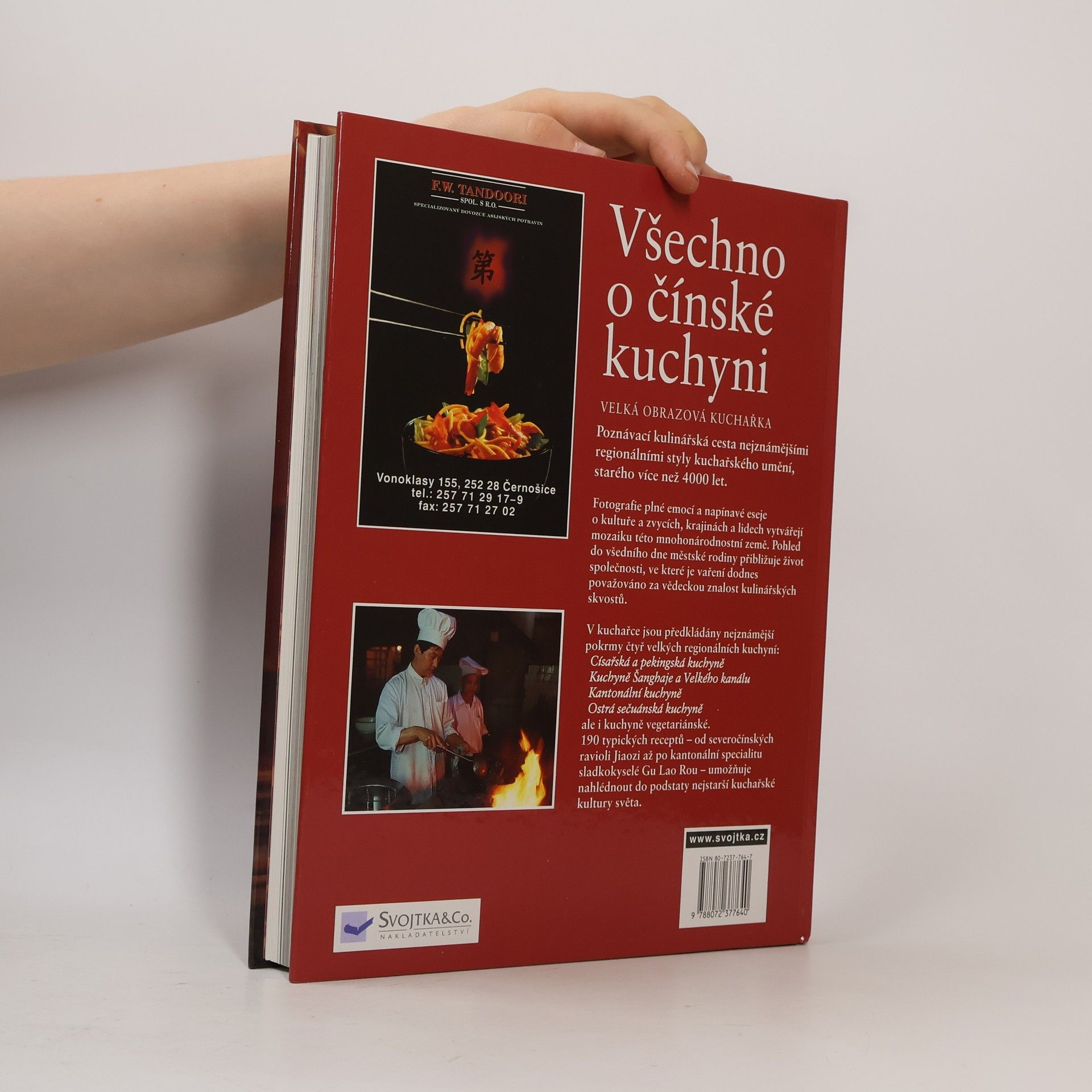 AA.VV. Všechno o čínské kuchyni: Velká obrazová kuchařka