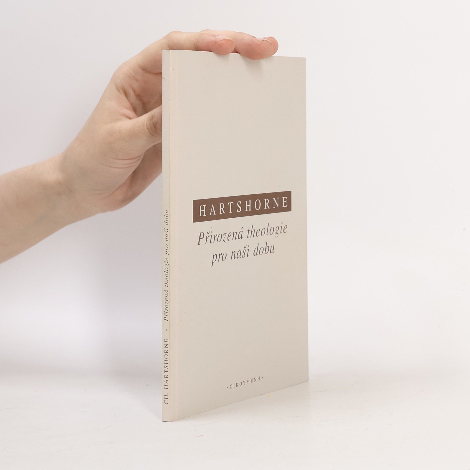 Charles Hartshorne Přirozená theologie pro naši dobu