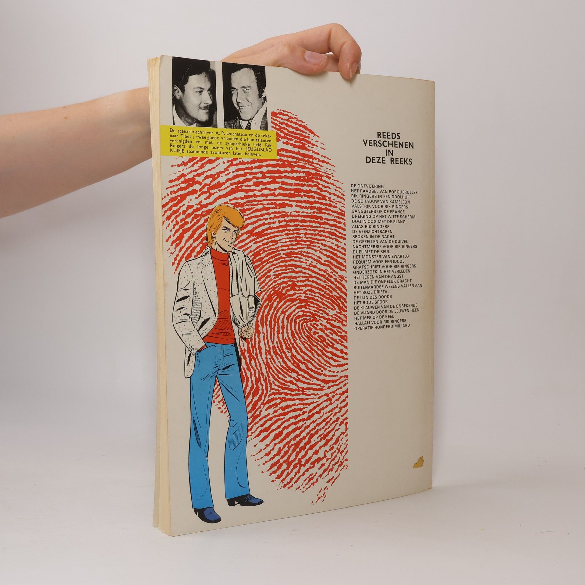 Gilbert Gascard Rik Ringers. De Lijn des Doods