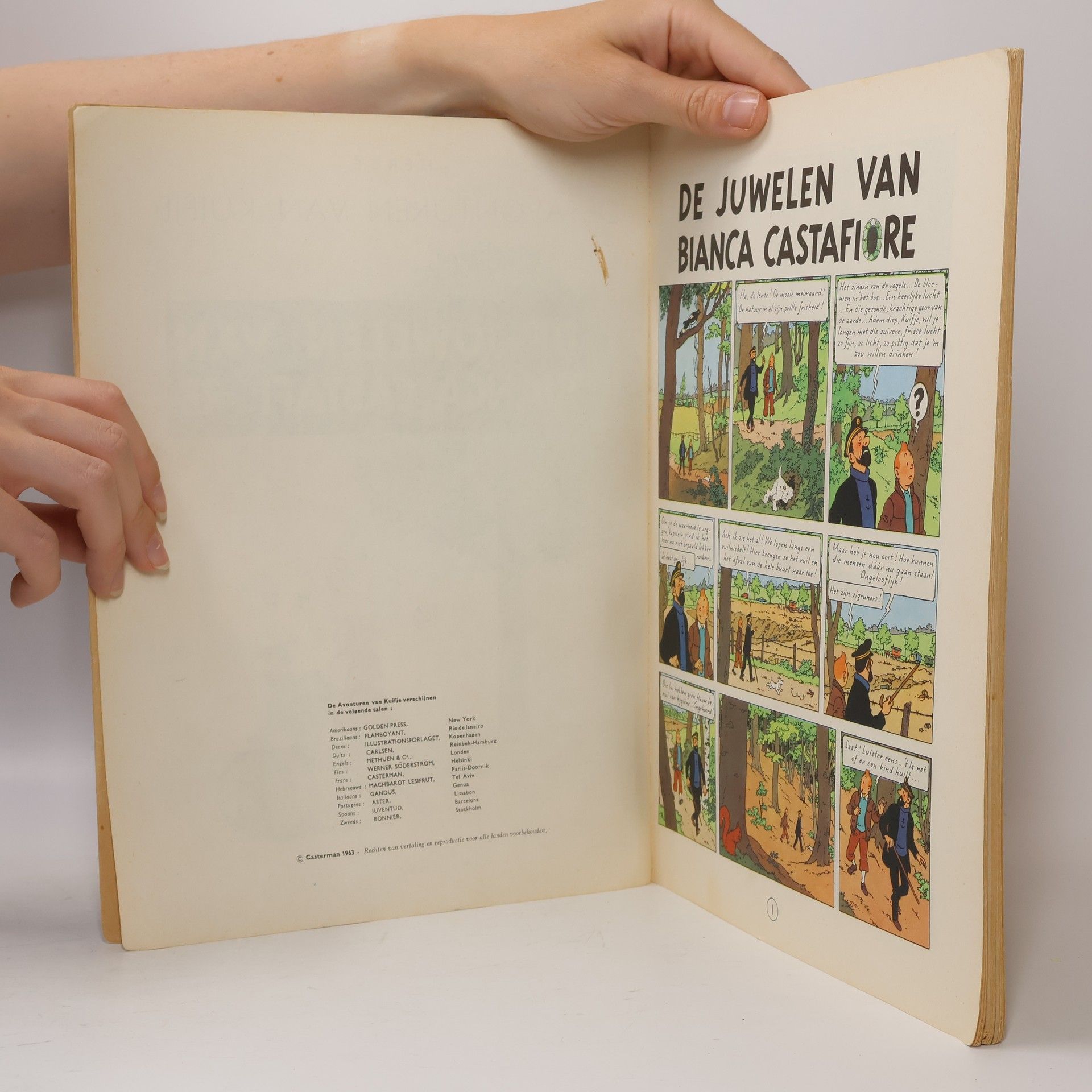Hergé De avonturen van Kuifje - 21: De juwelen van Bianca Castafiore