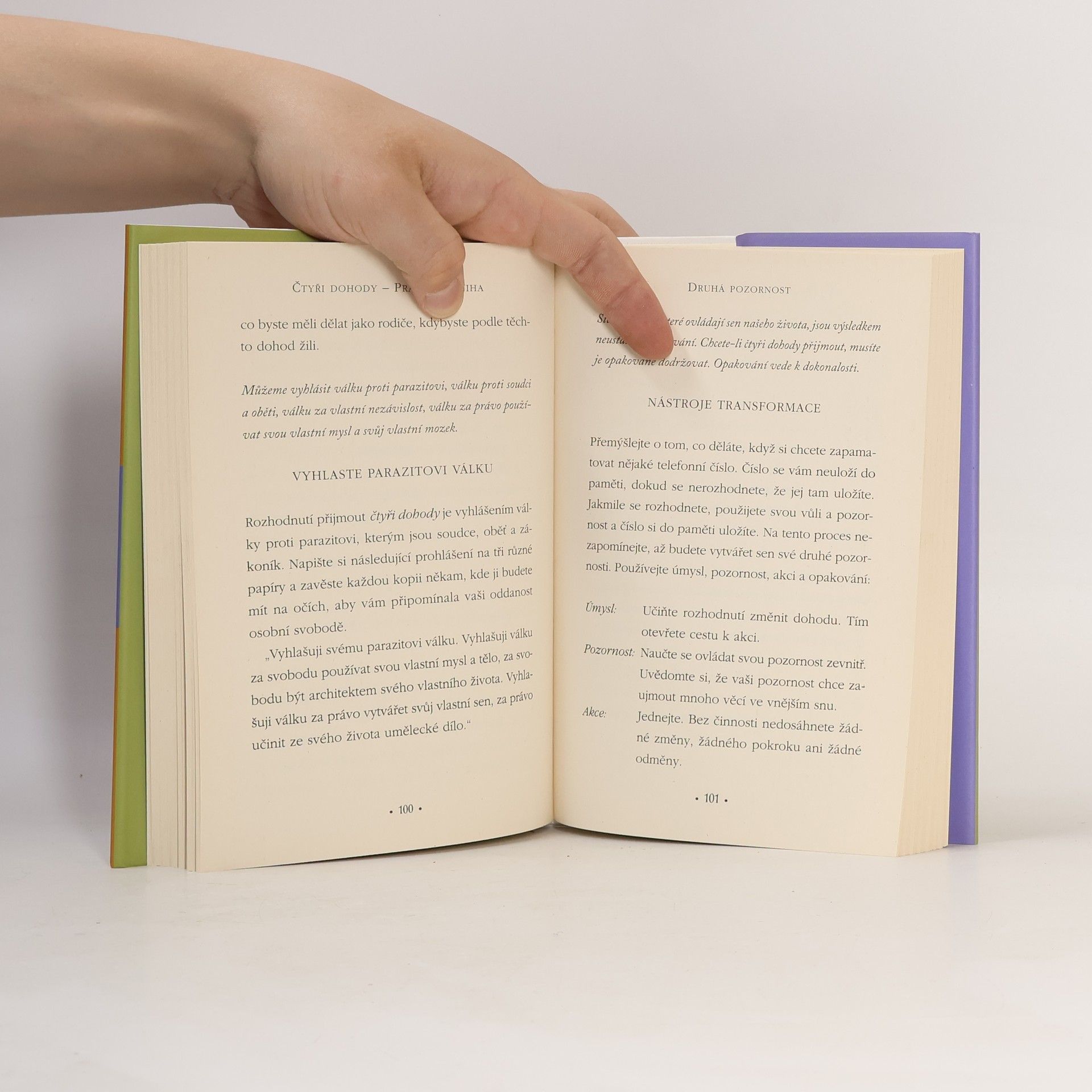 Don Miguel Ruiz Čtyři dohody: Pracovní kniha