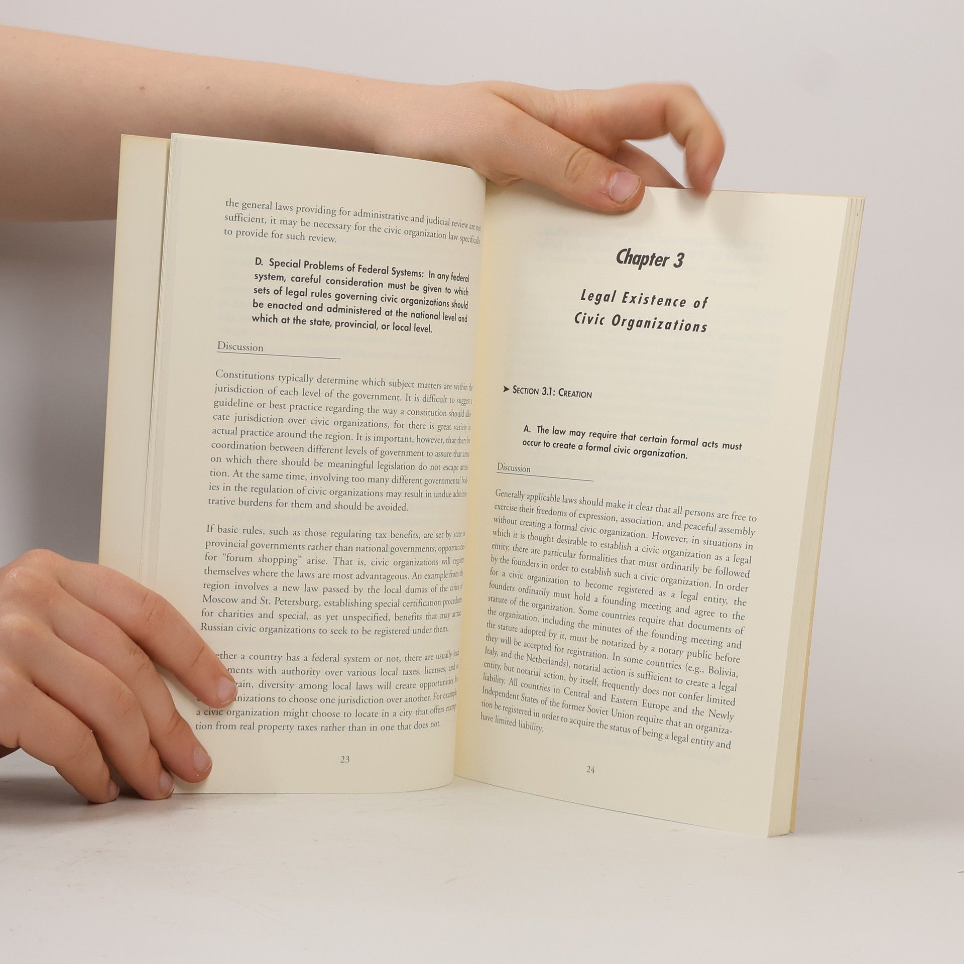 Leon E. Irish Guidelines For Laws Affecting Civic Organizations