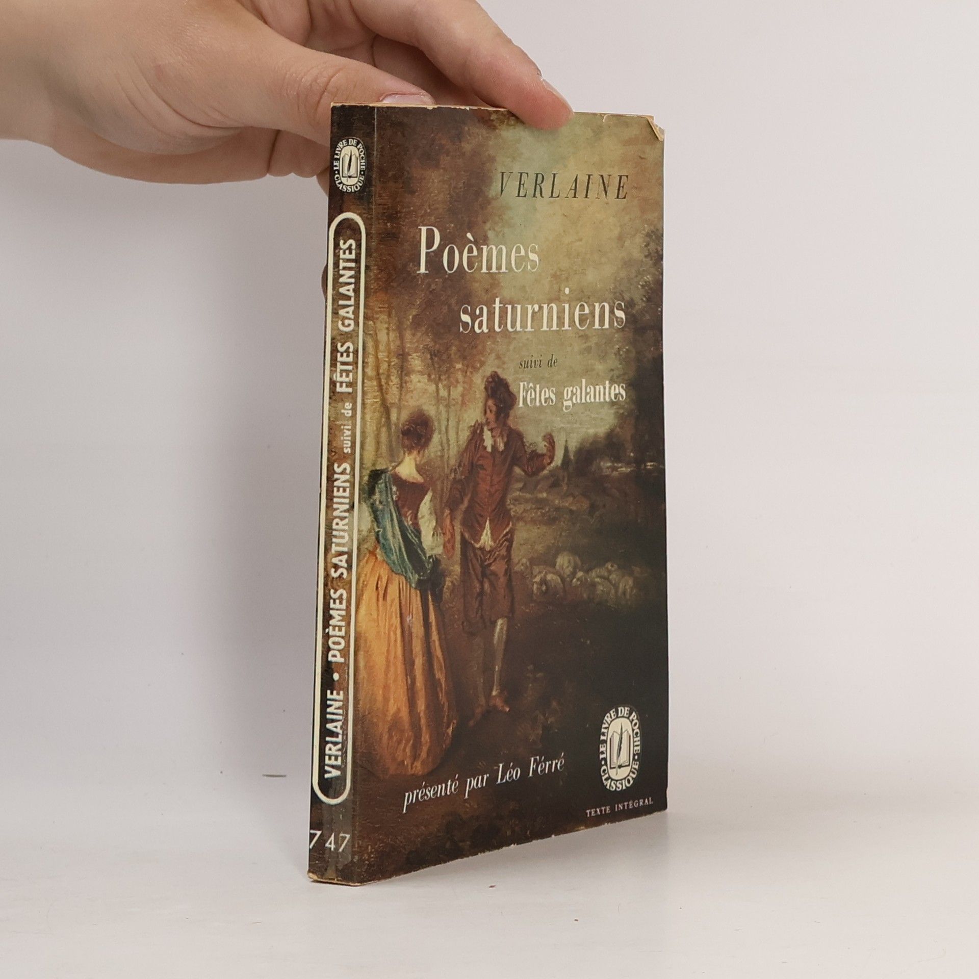 Paul Verlaine Poèmes saturniens