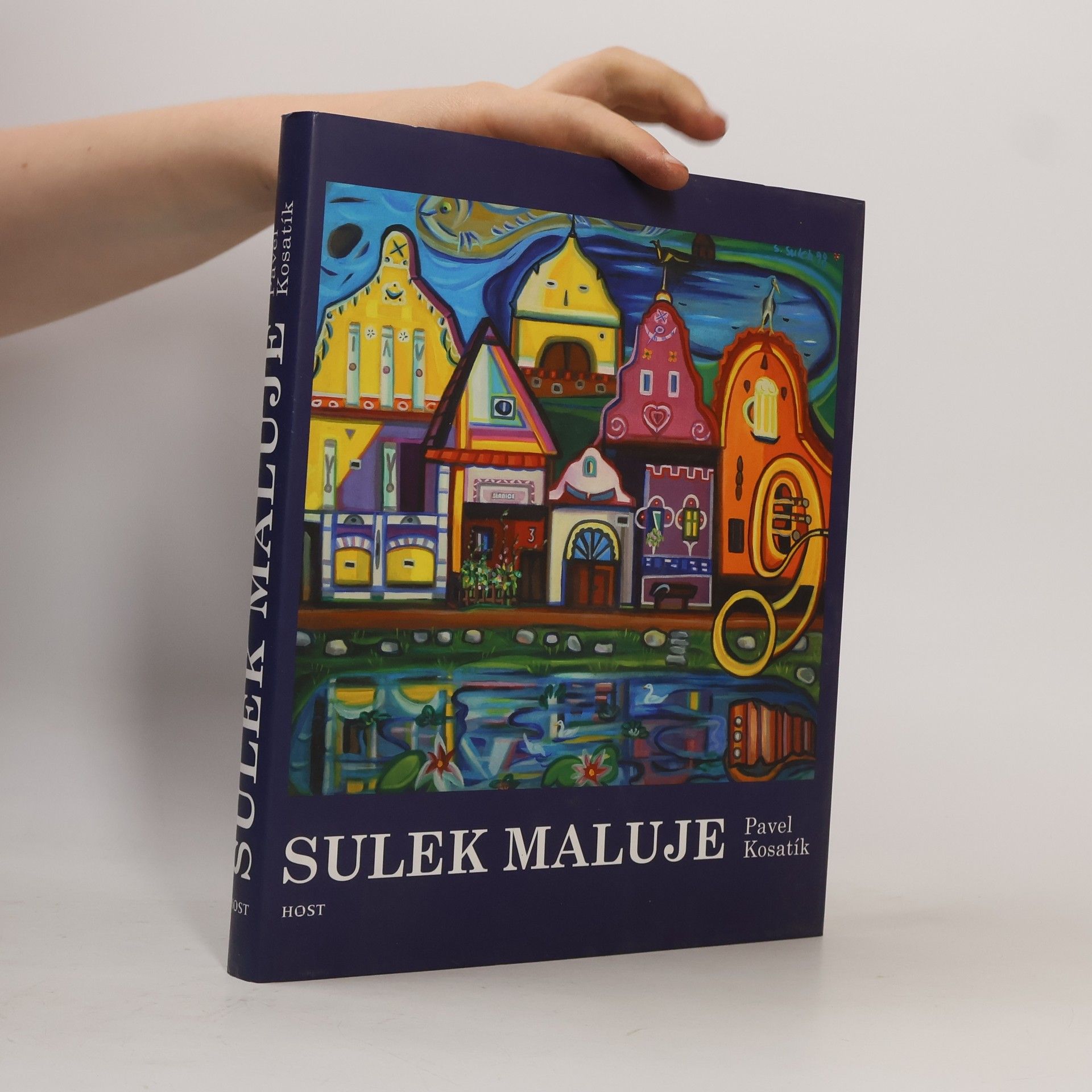 Pavel Kosatík Sulek maluje