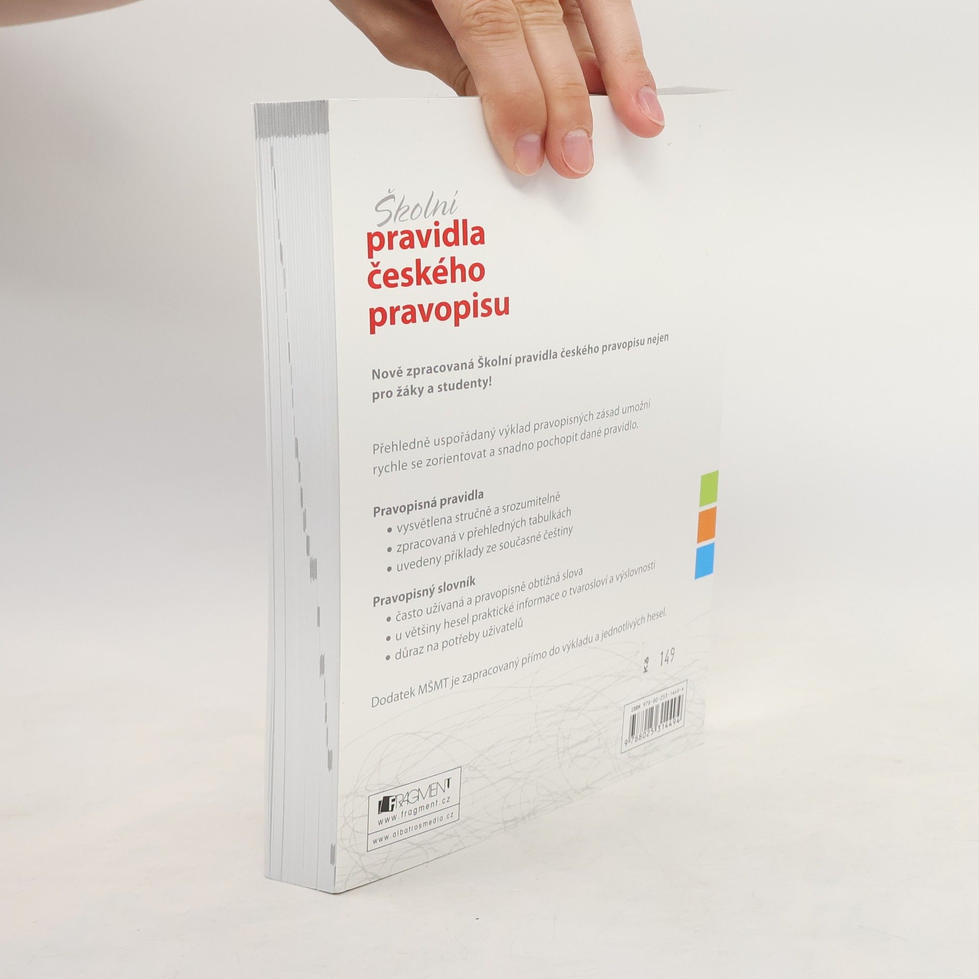 Marie Sochrová Školní pravidla českého pravopisu