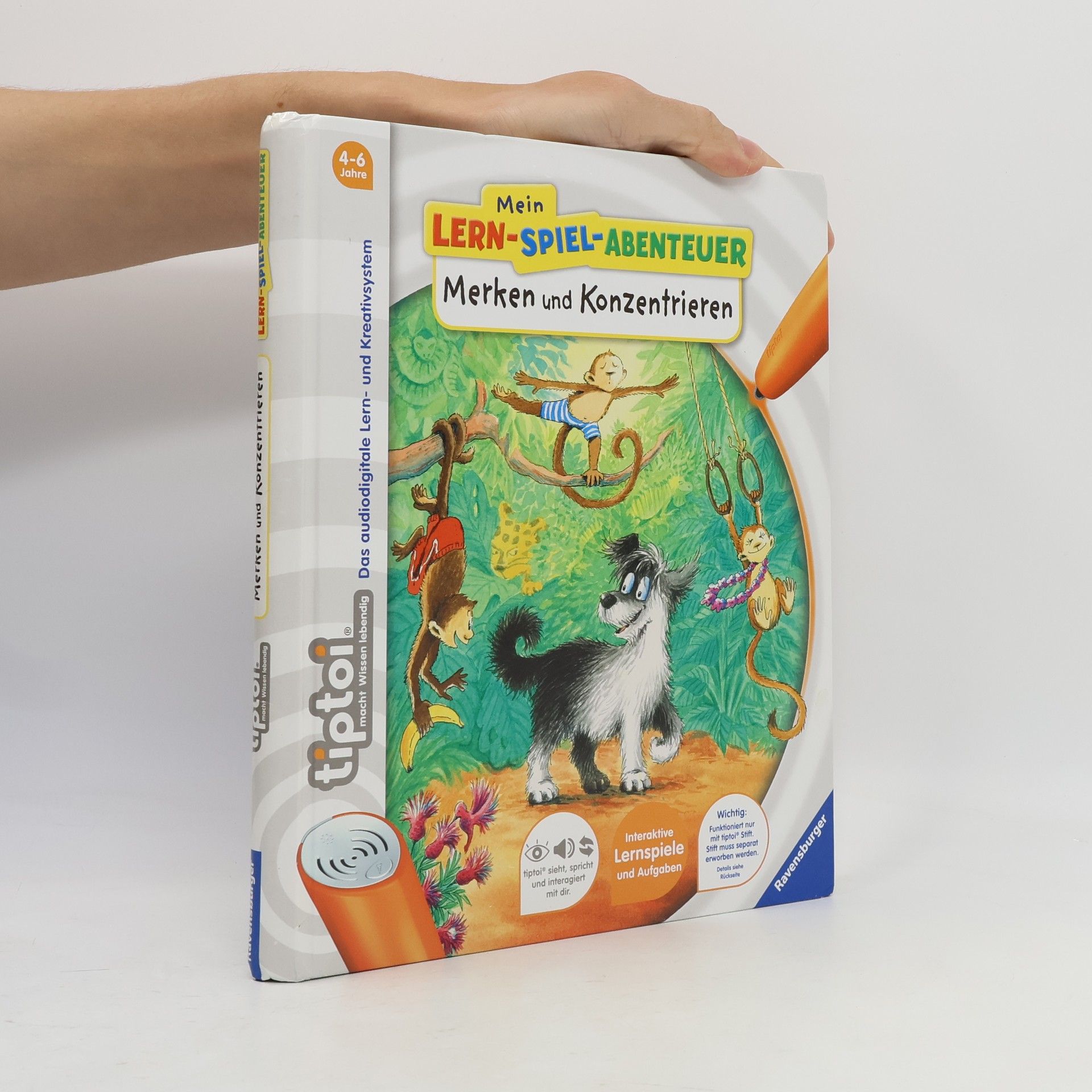 Susanne Köpp Tiptoi Merken und Konzentrieren. Lern-Spiel-Abenteuer