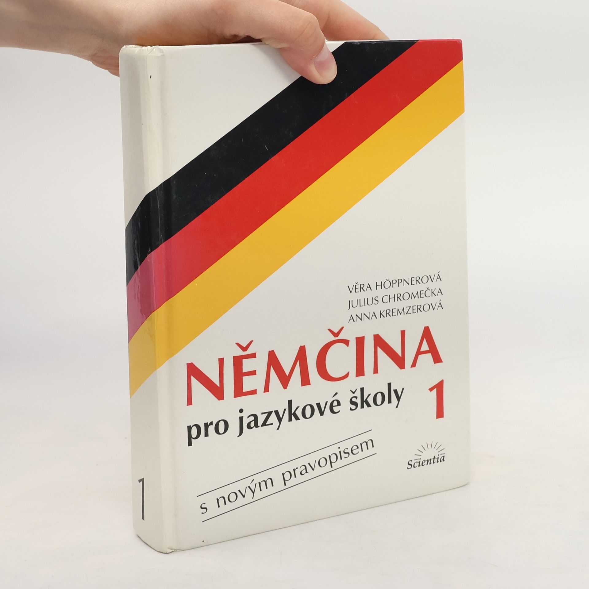 Julius Chromečka Němčina pro jazykové školy s novým pravopisem. 1