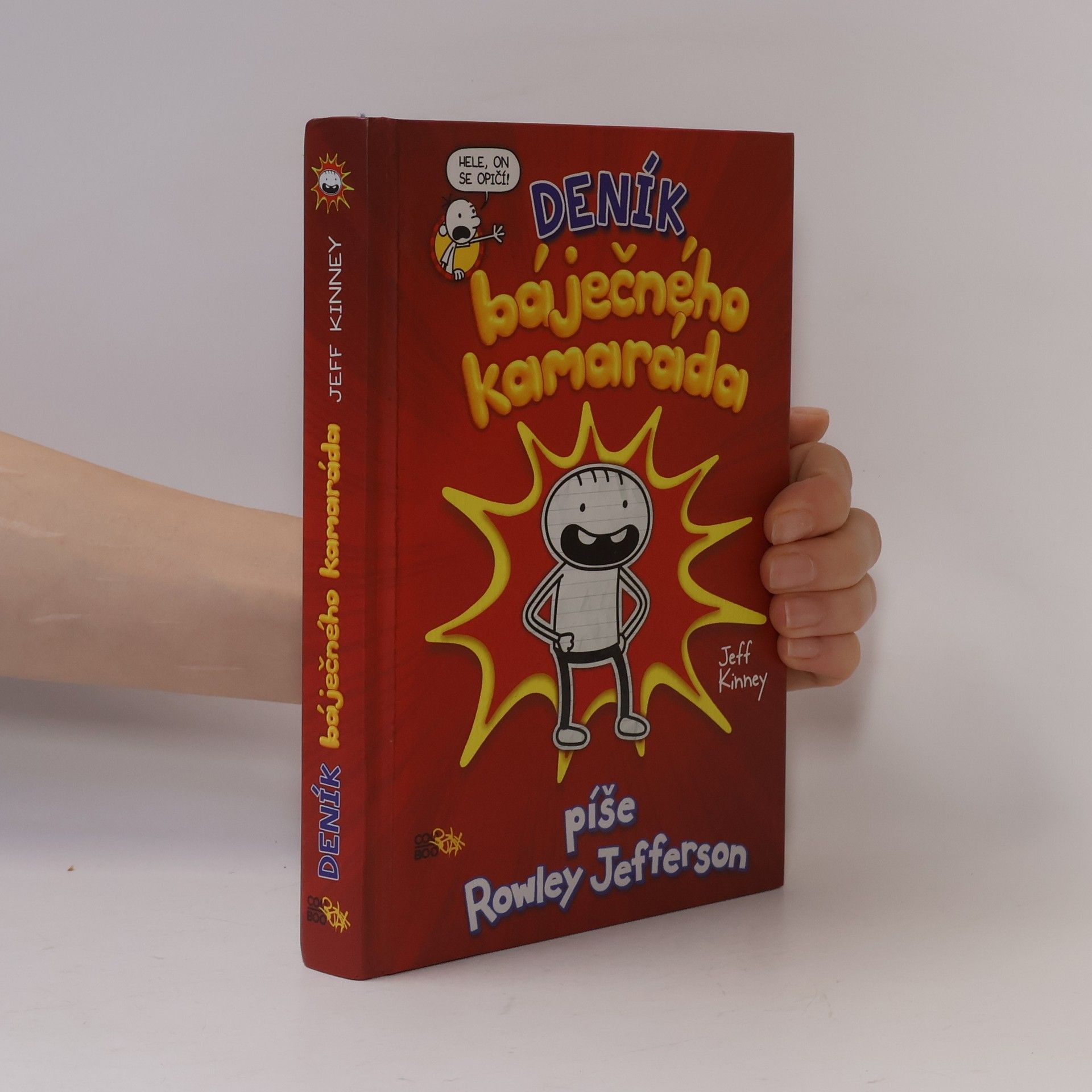 Jeff Kinney Deník báječného kamaráda. Píše Rowley Jefferson