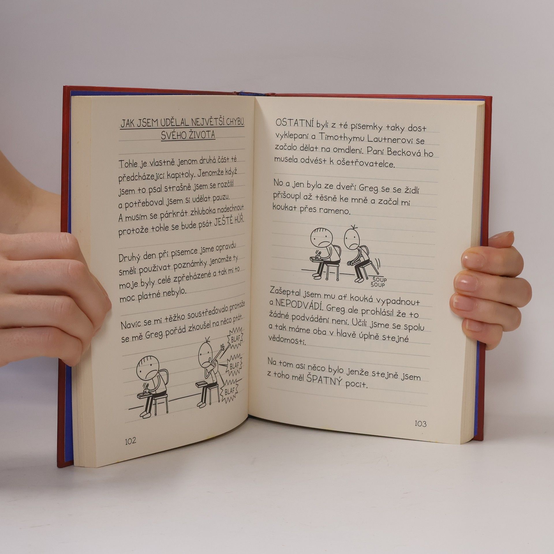 Jeff Kinney Deník báječného kamaráda. Píše Rowley Jefferson