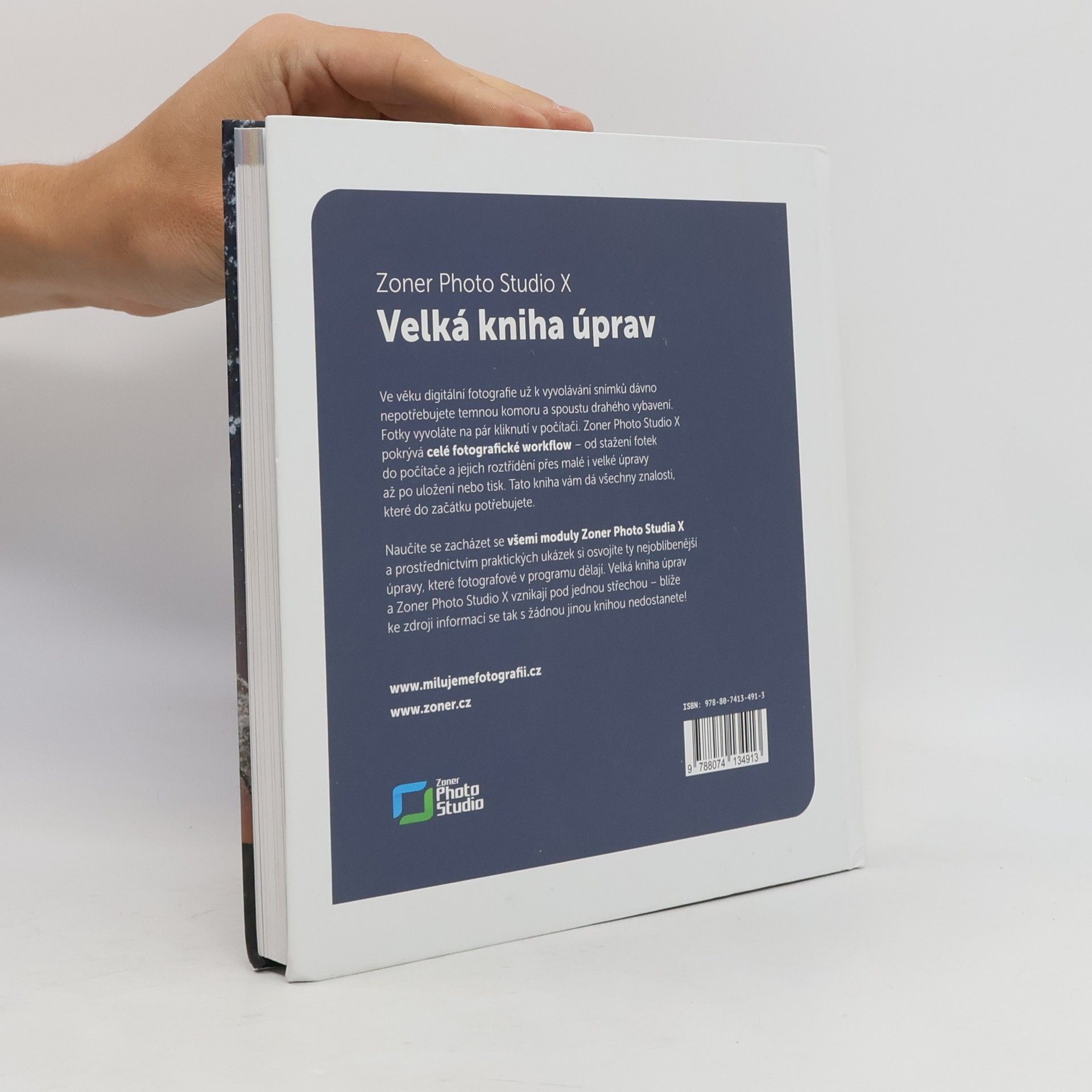 Matěj Liška Zoner Photo Studio X - Velká kniha úprav