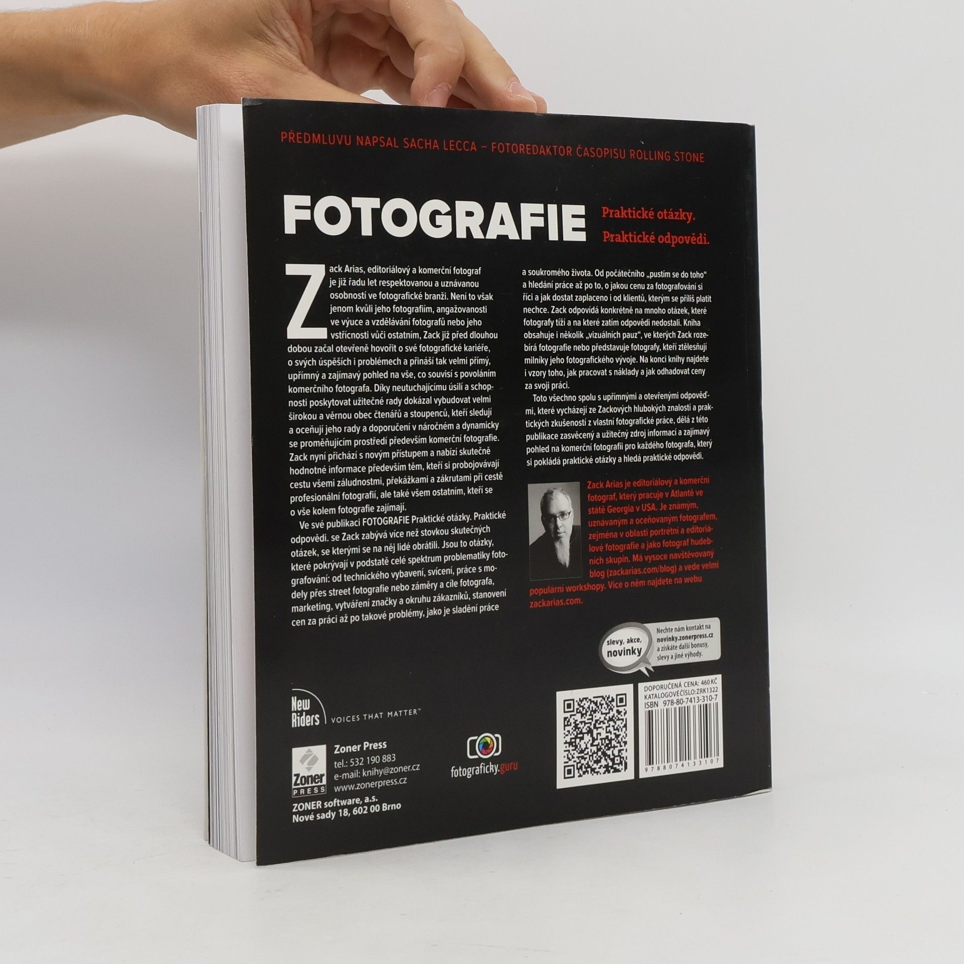 Zack Arias Fotografie - Praktické otázky. Praktické odpovědi.