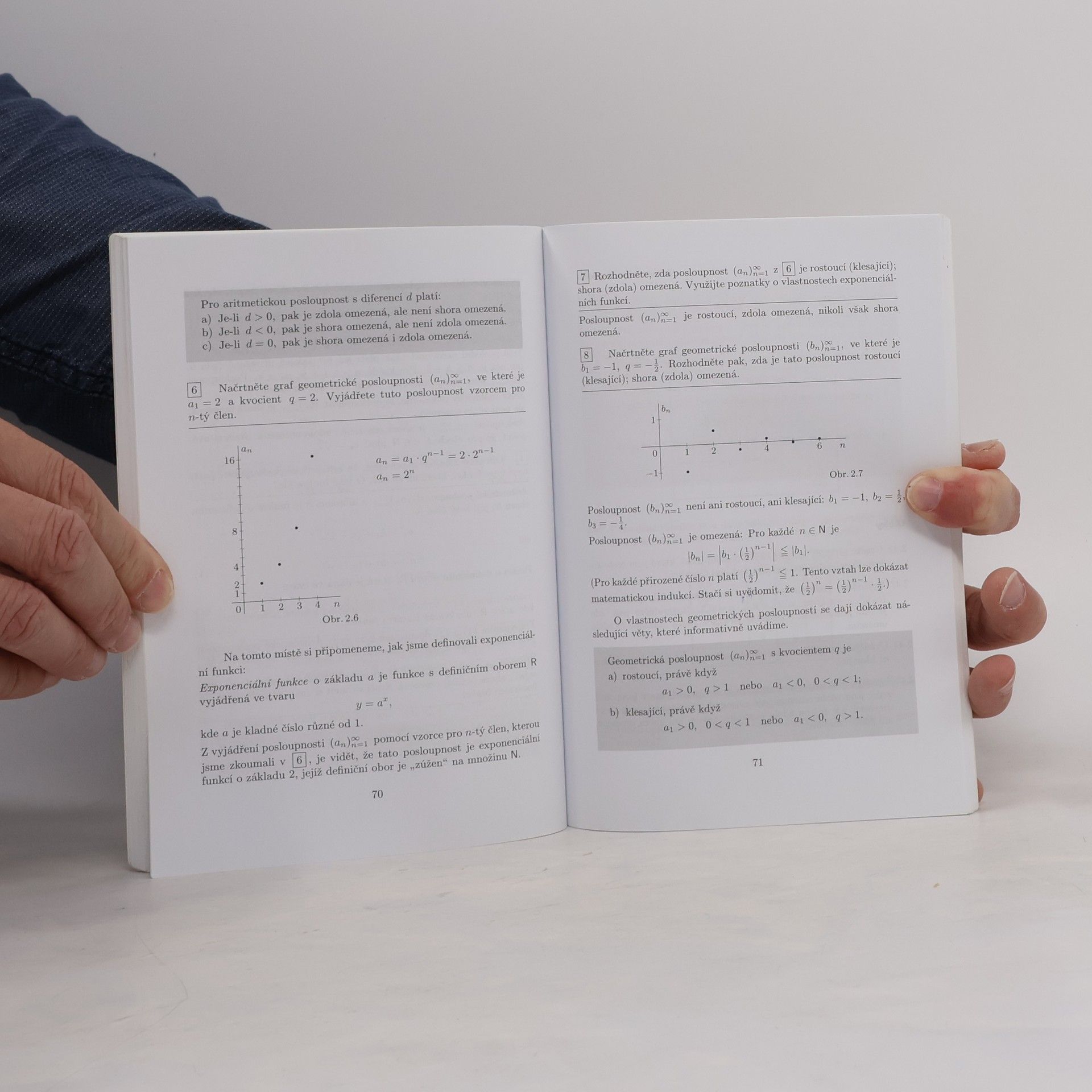 Oldřich Odvárko Matematika pro gymnázia. Posloupnosti a řady