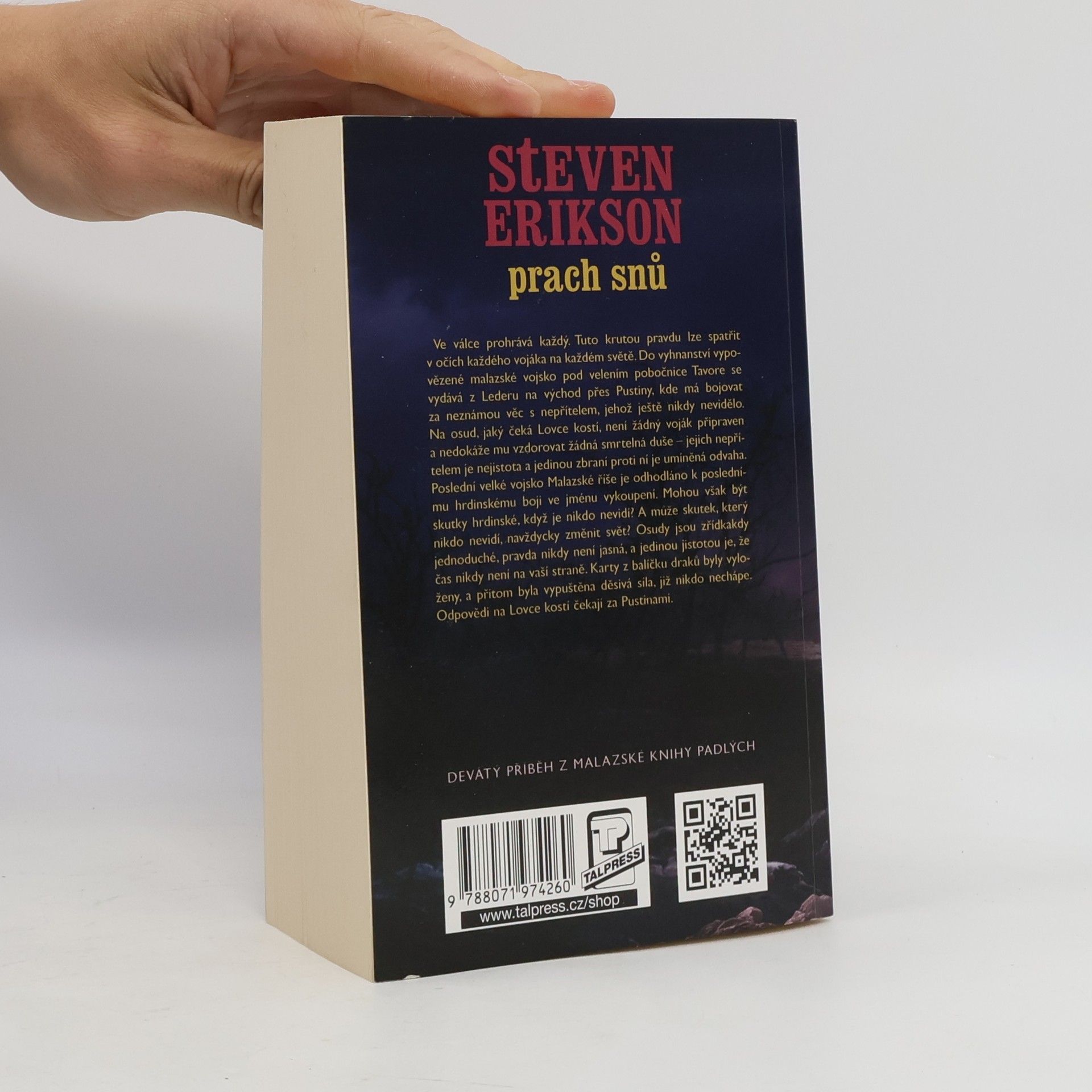 Steven Erikson Prach snů