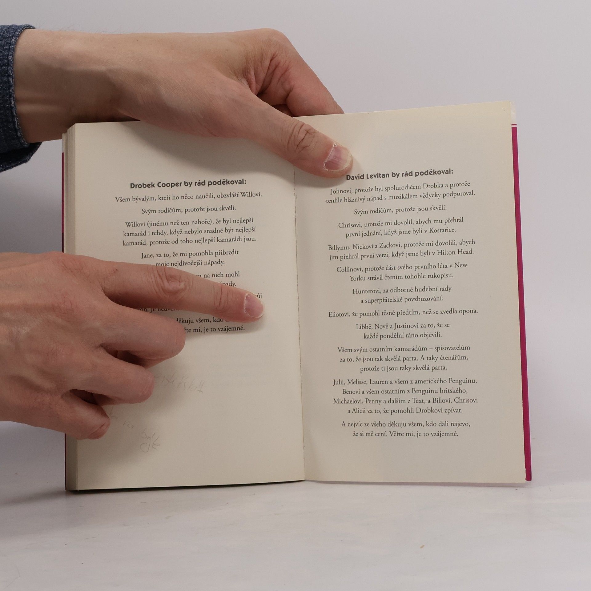 David Levithan Drž mě pevně